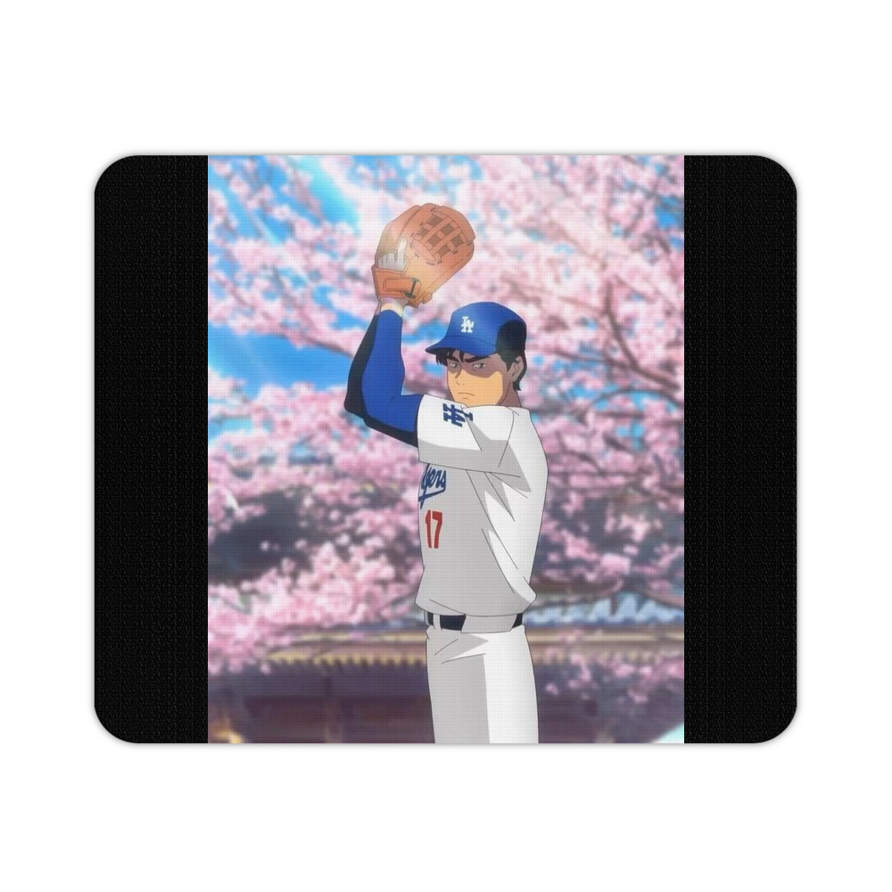  Durable Rubber Mouse Pad With Stitched Edges, Waterproof, Non-Slip Surface, Ultra-Thin Design For Gaming, Office