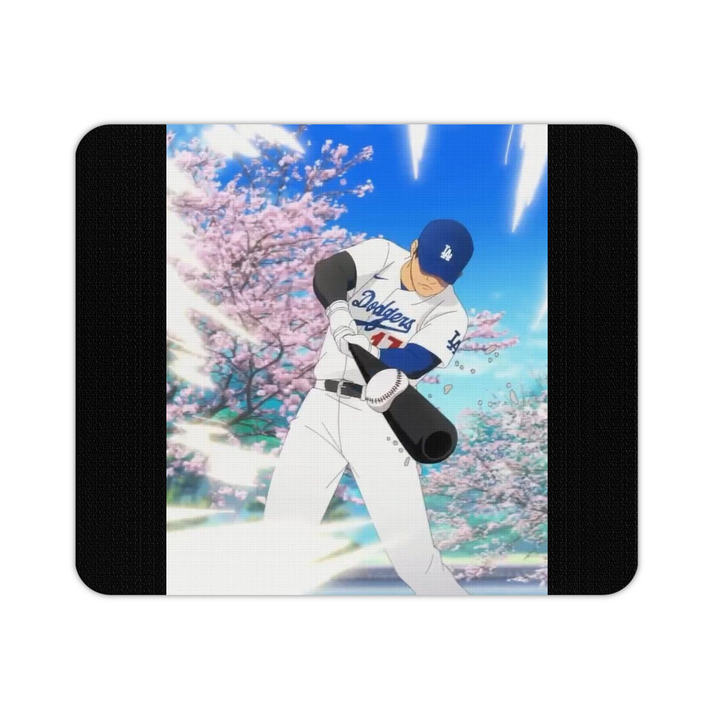  Durable Rubber Mouse Pad With Stitched Edges, Waterproof, Non-Slip Surface, Ultra-Thin Design For Gaming, Office