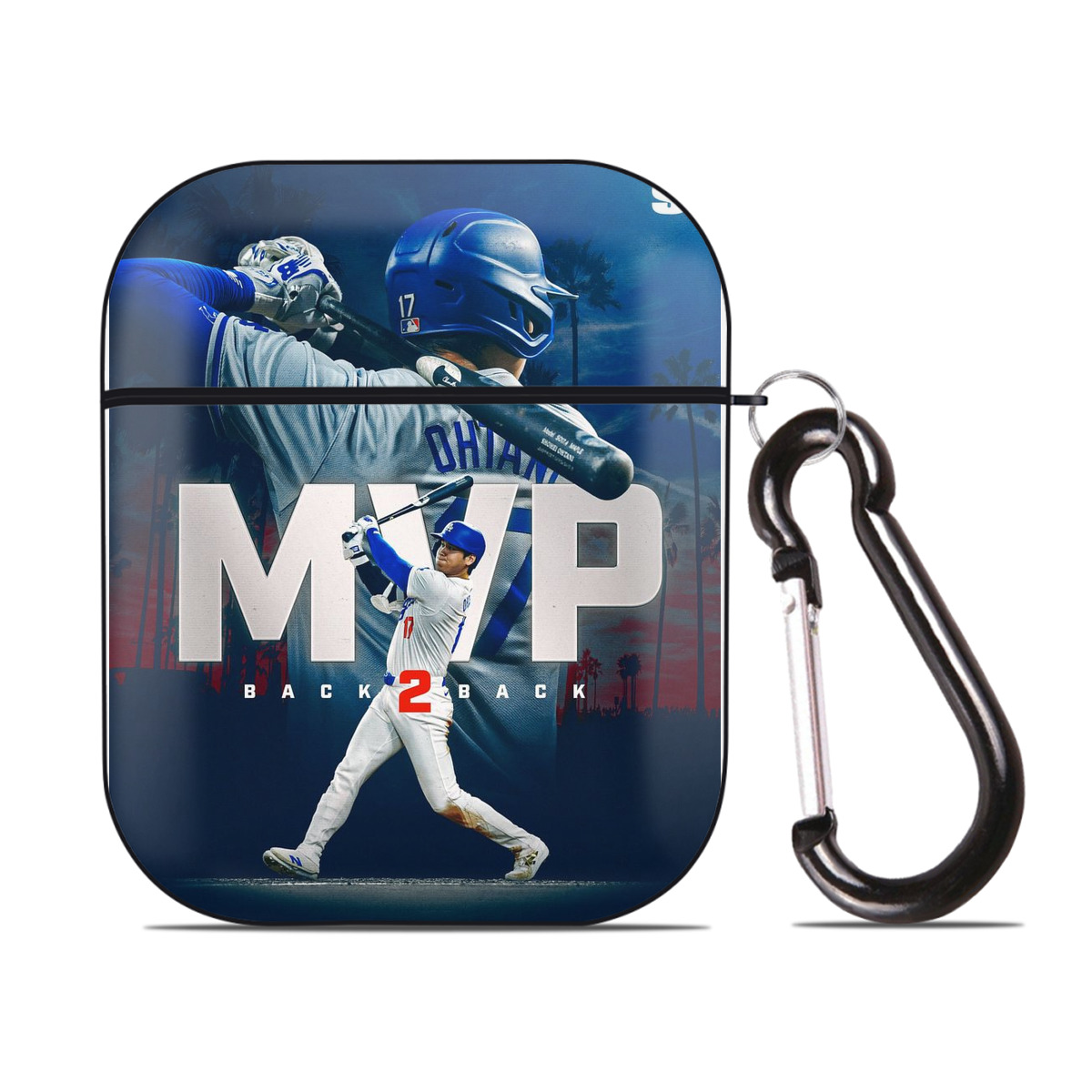  AirPods 2 Case Hard Shell Black, Flexible PC Material, Precise Cutouts, Full Protection, Anti-Fingerprint, Washable, Includes Keychain – Durable & Slim Design