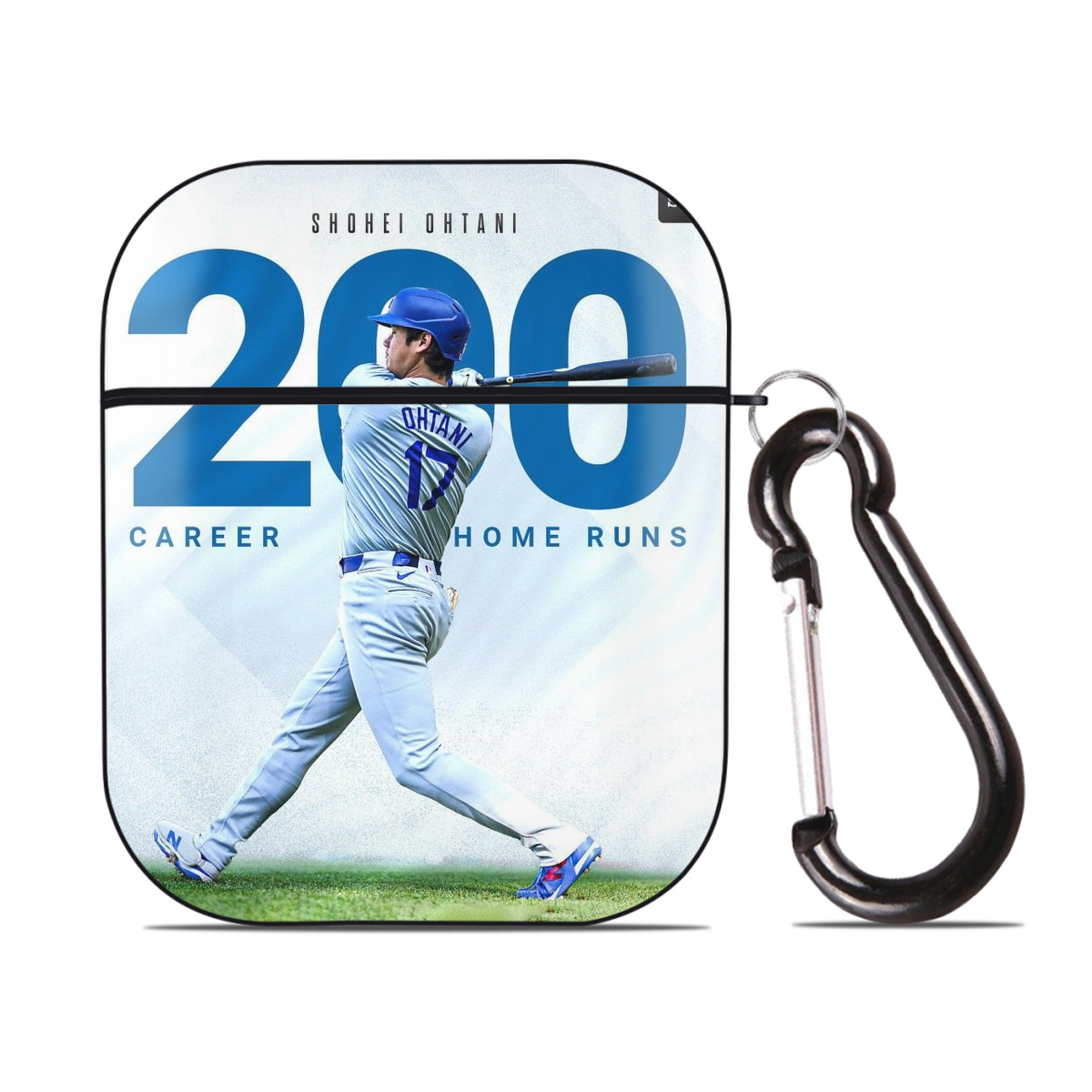  AirPods 2 Case Hard Shell Black, Flexible PC Material, Precise Cutouts, Full Protection, Anti-Fingerprint, Washable, Includes Keychain – Durable & Slim Design