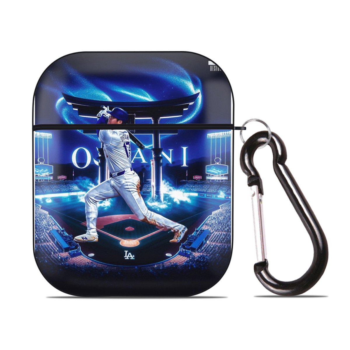  AirPods 2 Case Hard Shell Black, Flexible PC Material, Precise Cutouts, Full Protection, Anti-Fingerprint, Washable, Includes Keychain – Durable & Slim Design