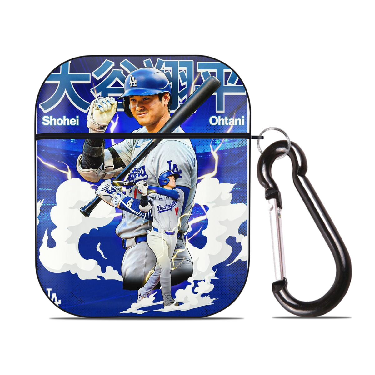  AirPods 2 Case Hard Shell Black, Flexible PC Material, Precise Cutouts, Full Protection, Anti-Fingerprint, Washable, Includes Keychain – Durable & Slim Design