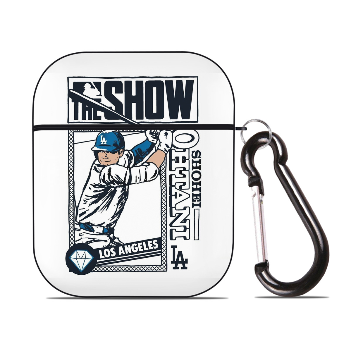  AirPods 2 Case Hard Shell Black, Flexible PC Material, Precise Cutouts, Full Protection, Anti-Fingerprint, Washable, Includes Keychain – Durable & Slim Design