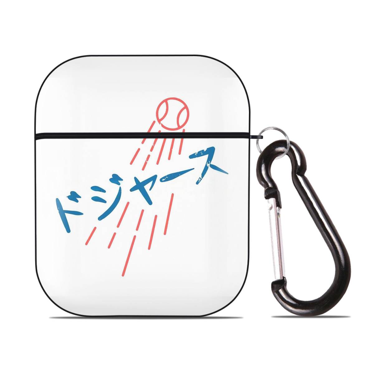  AirPods 2 Case Hard Shell Black, Flexible PC Material, Precise Cutouts, Full Protection, Anti-Fingerprint, Washable, Includes Keychain – Durable & Slim Design