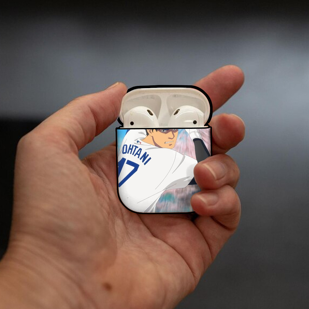  AirPods 2 Case Hard Shell Black, Flexible PC Material, Precise Cutouts, Full Protection, Anti-Fingerprint, Washable, Includes Keychain – Durable & Slim Design