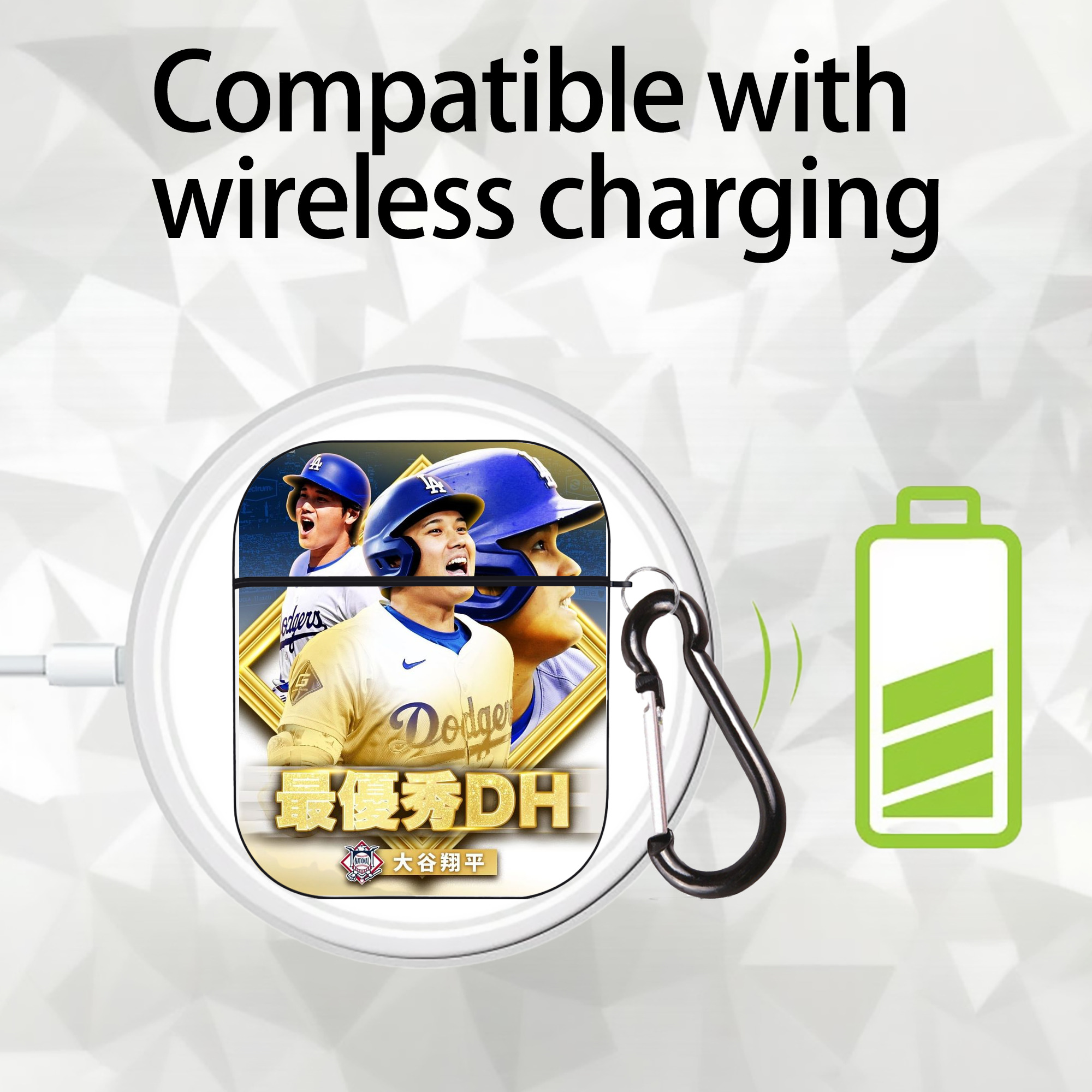  AirPods 2 Case Hard Shell Black, Flexible PC Material, Precise Cutouts, Full Protection, Anti-Fingerprint, Washable, Includes Keychain – Durable & Slim Design