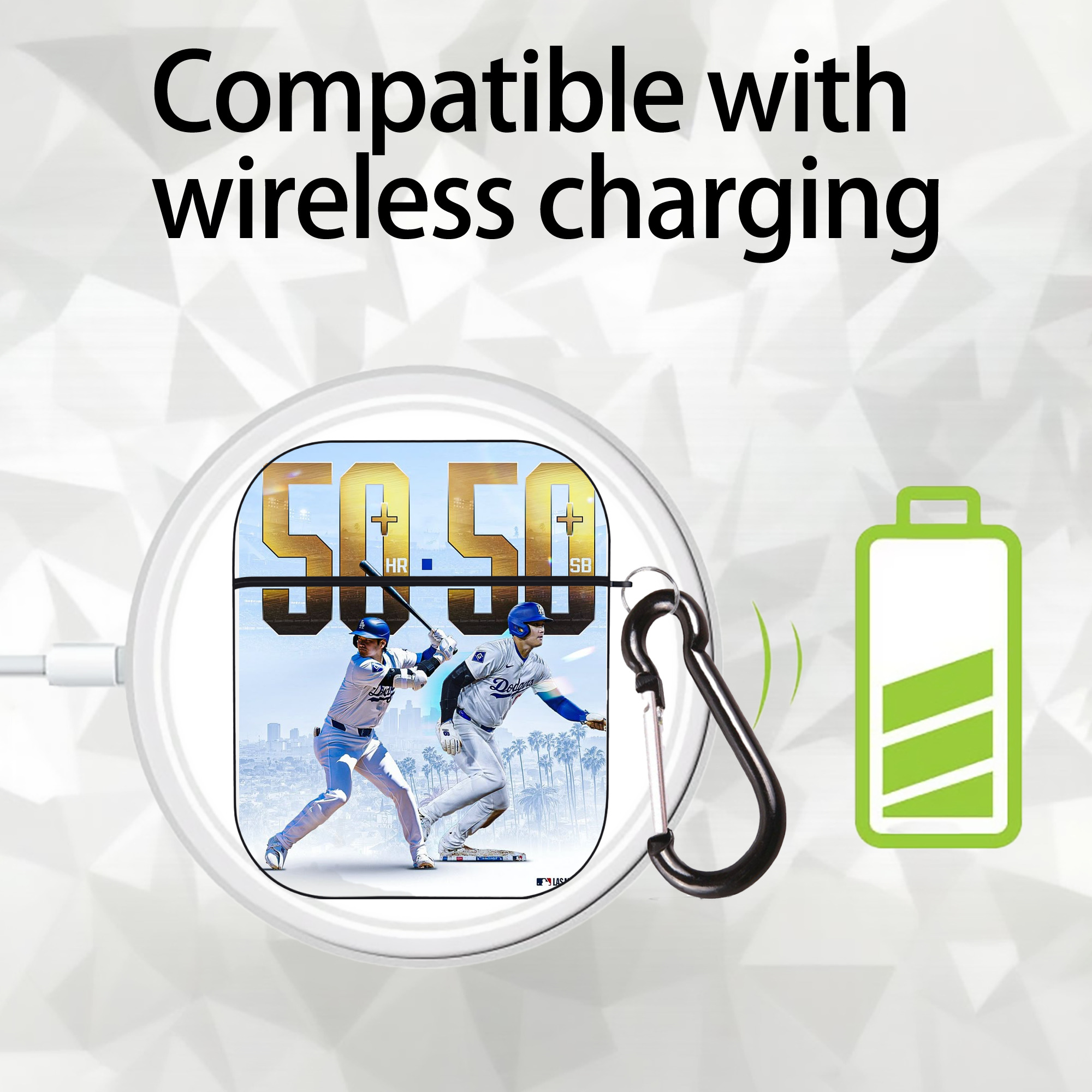  AirPods 2 Case Hard Shell Black, Flexible PC Material, Precise Cutouts, Full Protection, Anti-Fingerprint, Washable, Includes Keychain – Durable & Slim Design