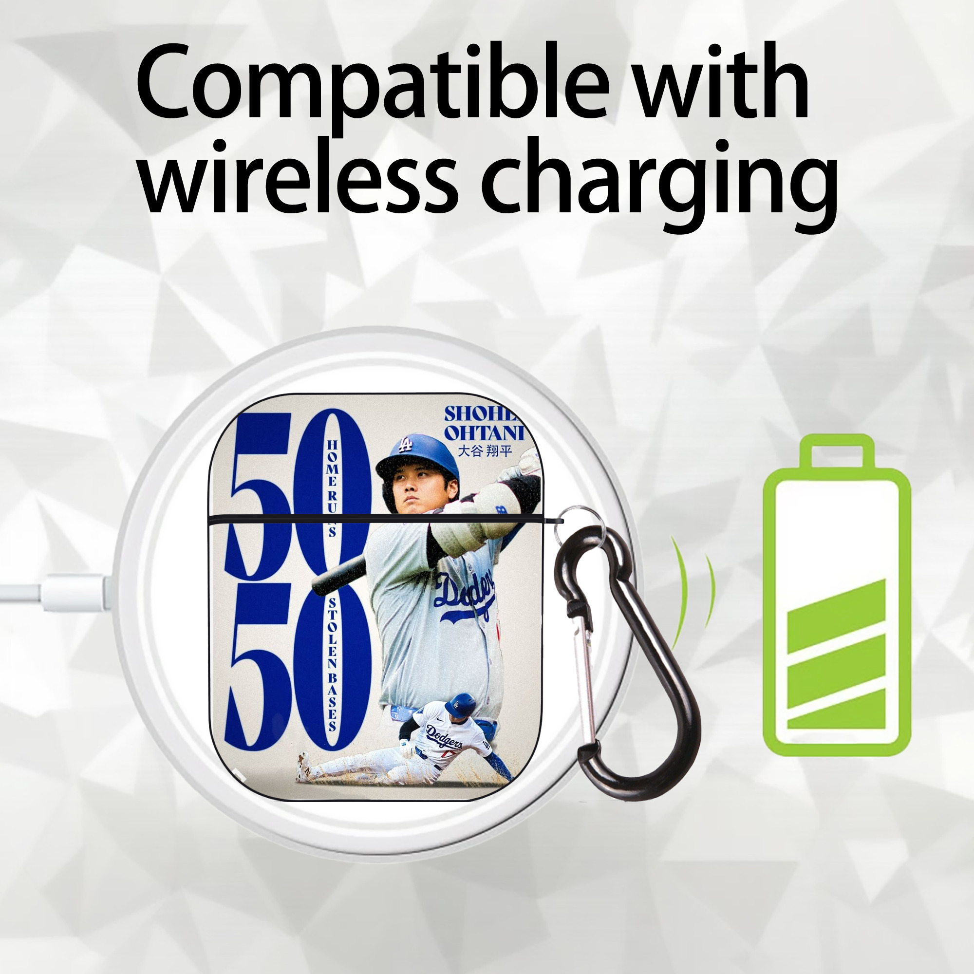  AirPods 2 Case Hard Shell Black, Flexible PC Material, Precise Cutouts, Full Protection, Anti-Fingerprint, Washable, Includes Keychain – Durable & Slim Design