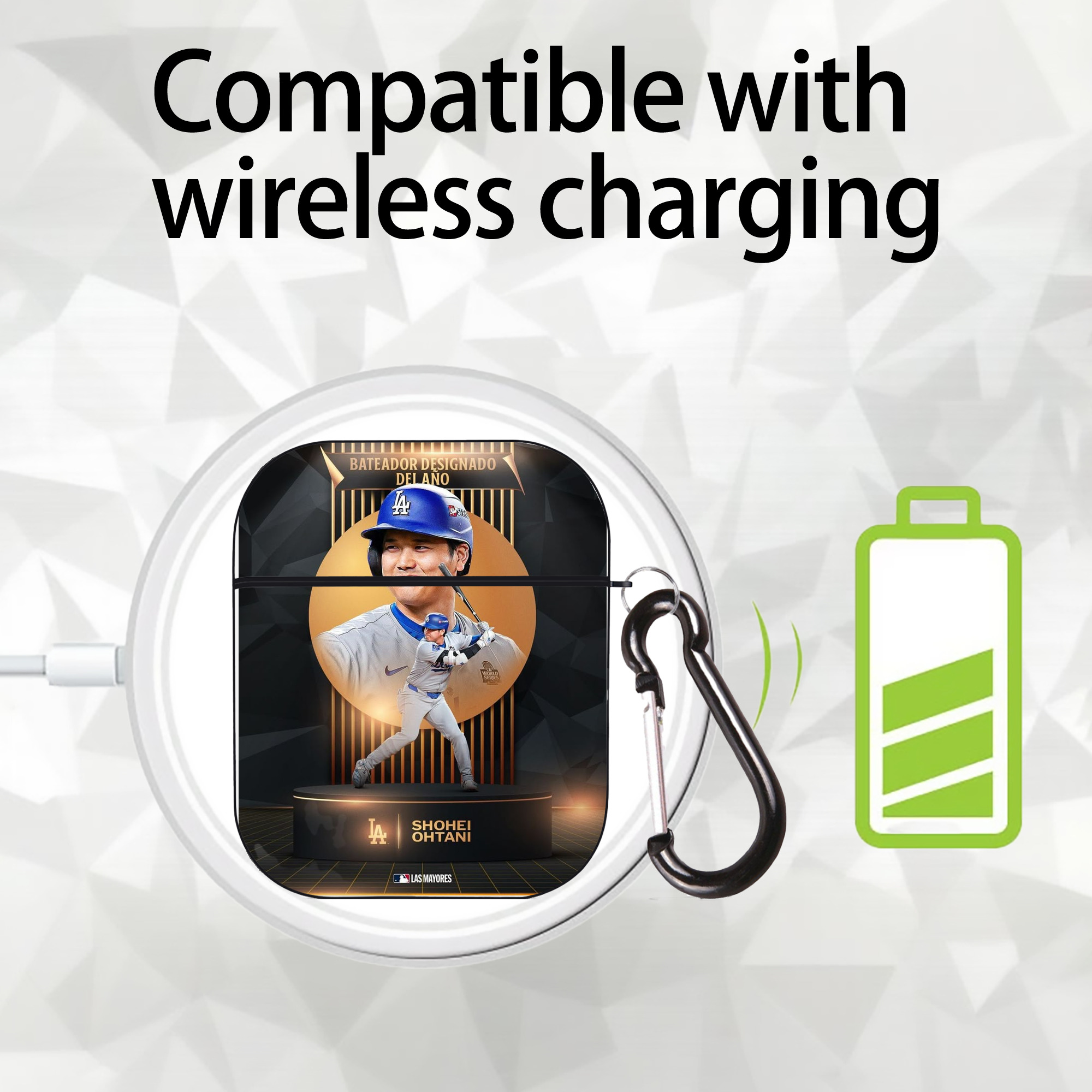  AirPods 2 Case Hard Shell Black, Flexible PC Material, Precise Cutouts, Full Protection, Anti-Fingerprint, Washable, Includes Keychain – Durable & Slim Design