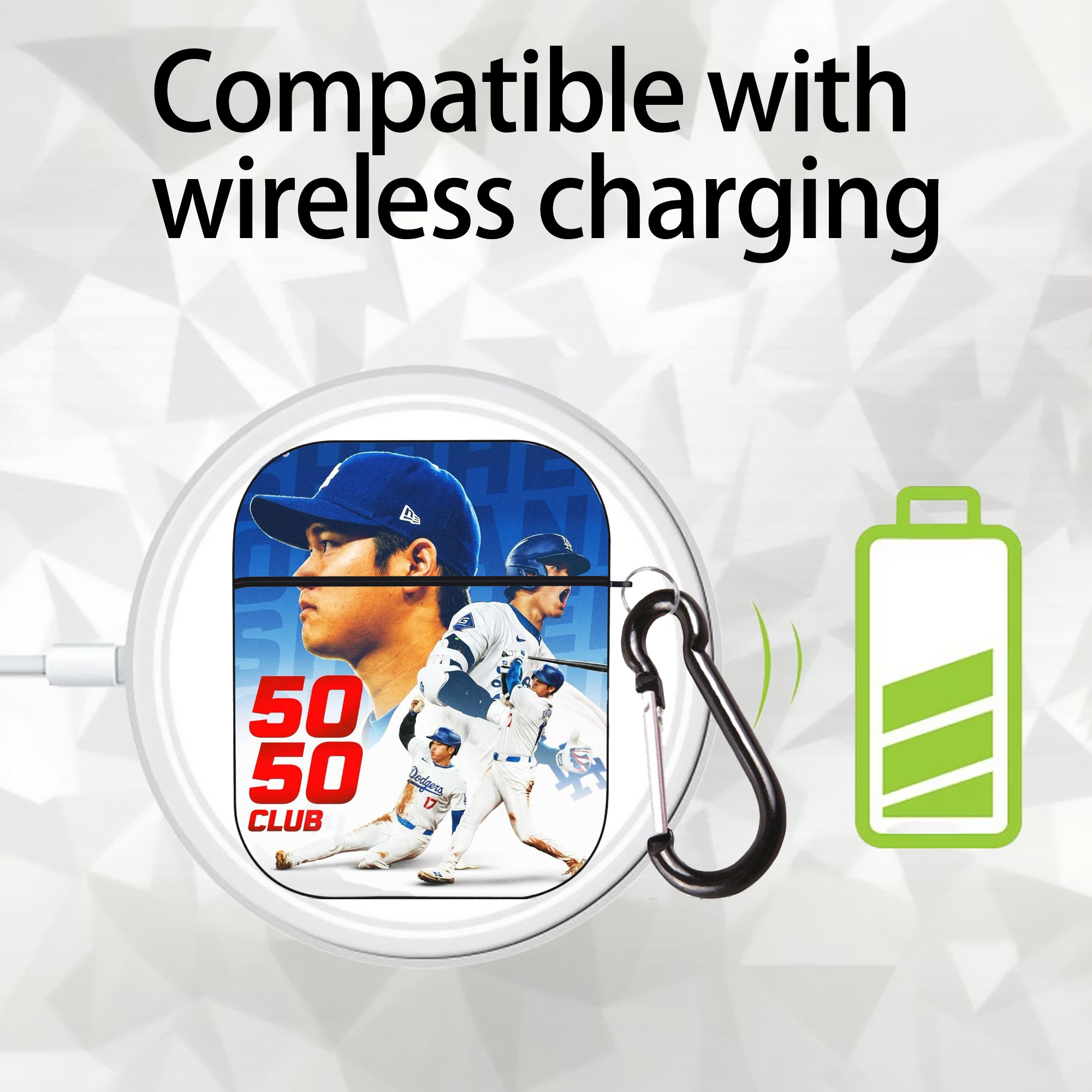  AirPods 2 Case Hard Shell Black, Flexible PC Material, Precise Cutouts, Full Protection, Anti-Fingerprint, Washable, Includes Keychain – Durable & Slim Design