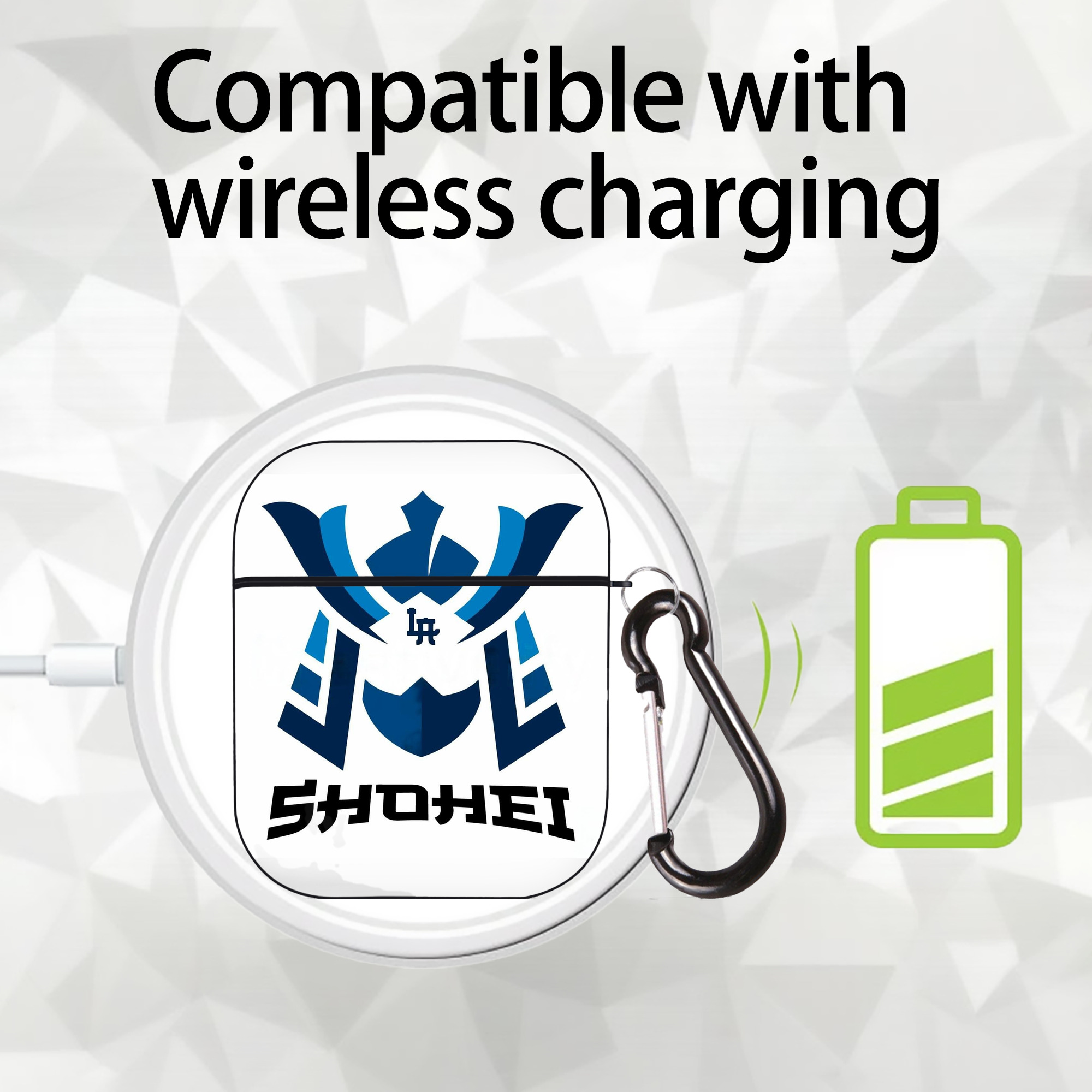  AirPods 2 Case Hard Shell Black, Flexible PC Material, Precise Cutouts, Full Protection, Anti-Fingerprint, Washable, Includes Keychain – Durable & Slim Design