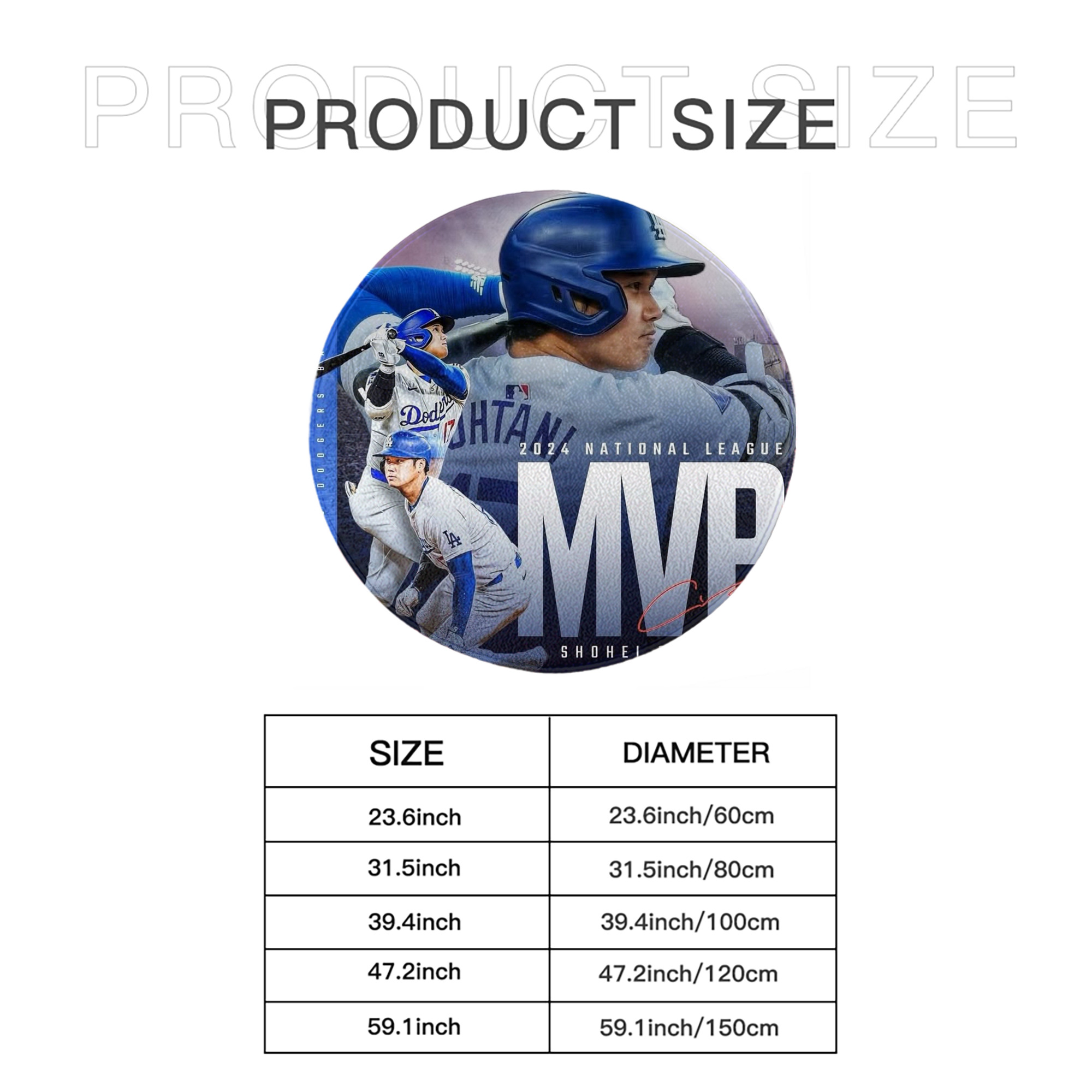  Round Floor Mat – Soft Flannel & High-Density Sponge Core – Non-Slip Dot Backing – Durable Stitched Edges – Quick-Dry & Breathable – Perfect For Home, Bathroom & Living Room