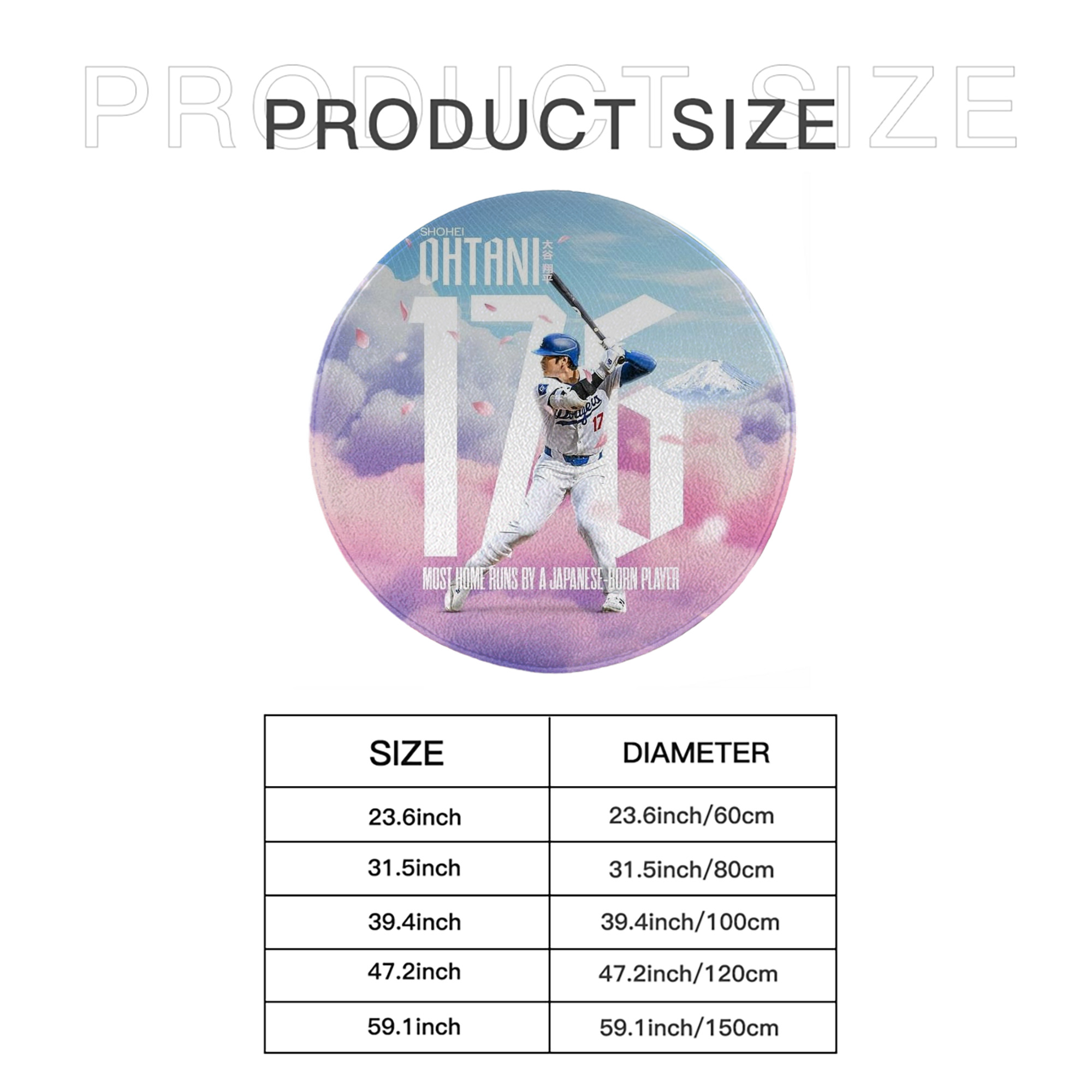  Round Floor Mat – Soft Flannel & High-Density Sponge Core – Non-Slip Dot Backing – Durable Stitched Edges – Quick-Dry & Breathable – Perfect For Home, Bathroom & Living Room