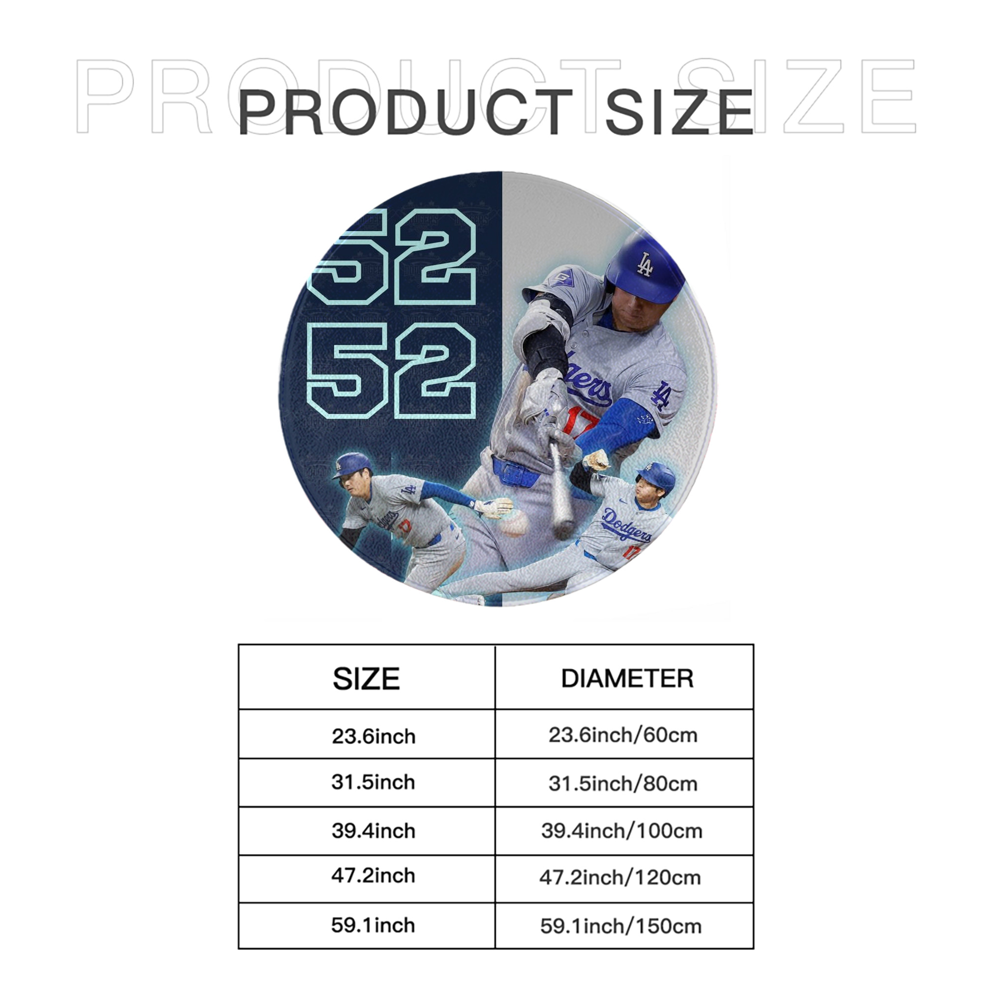  Round Floor Mat – Soft Flannel & High-Density Sponge Core – Non-Slip Dot Backing – Durable Stitched Edges – Quick-Dry & Breathable – Perfect For Home, Bathroom & Living Room