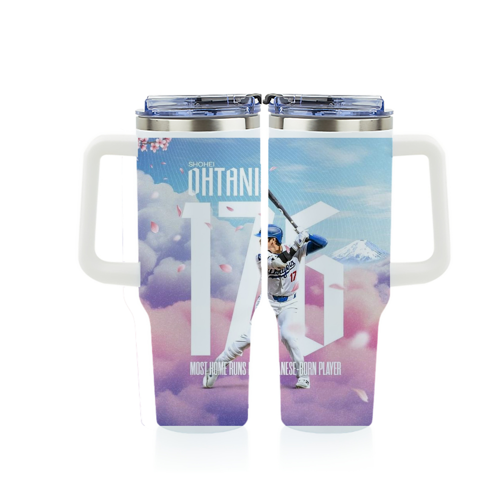  40oz Full Wrap Car Tumbler – Durable Stainless Steel Travel Mug With Vibrant UV Print – Double Wall Insulated, Fits Most Car Cup Holders