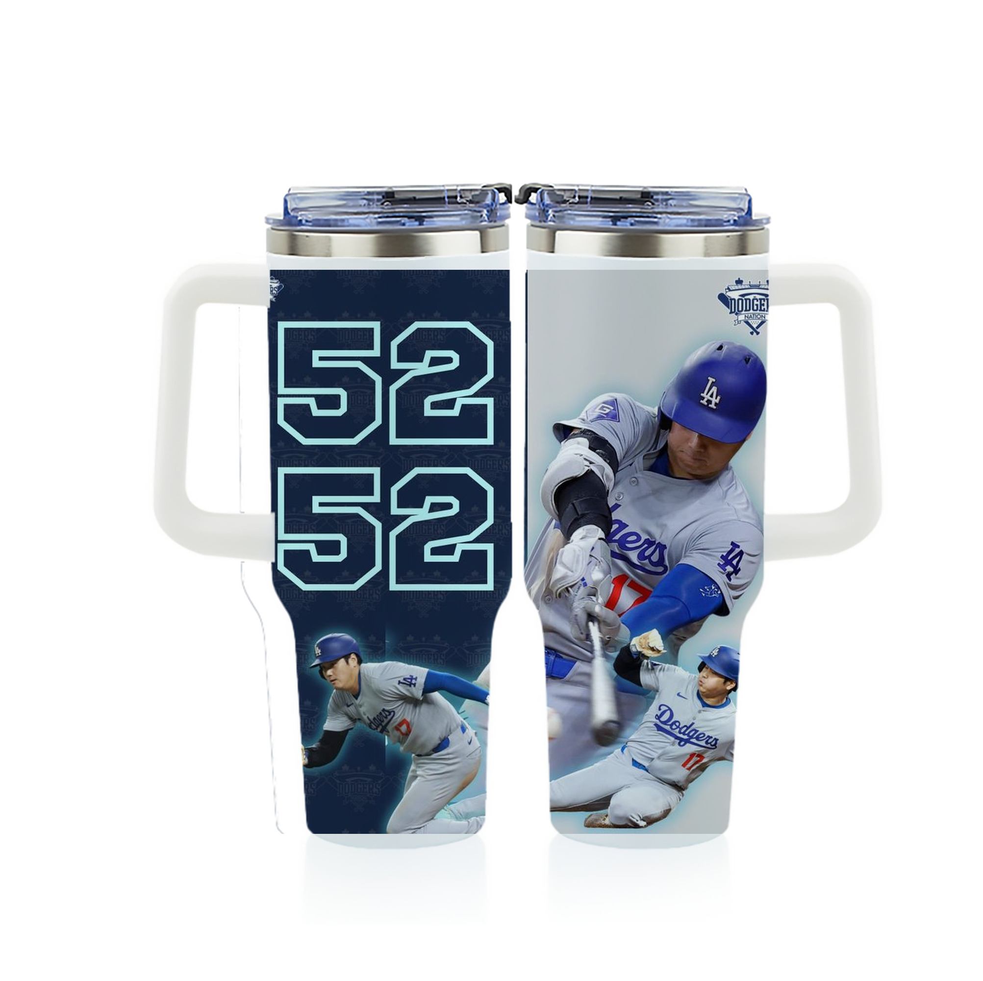  40oz Full Wrap Car Tumbler – Durable Stainless Steel Travel Mug With Vibrant UV Print – Double Wall Insulated, Fits Most Car Cup Holders