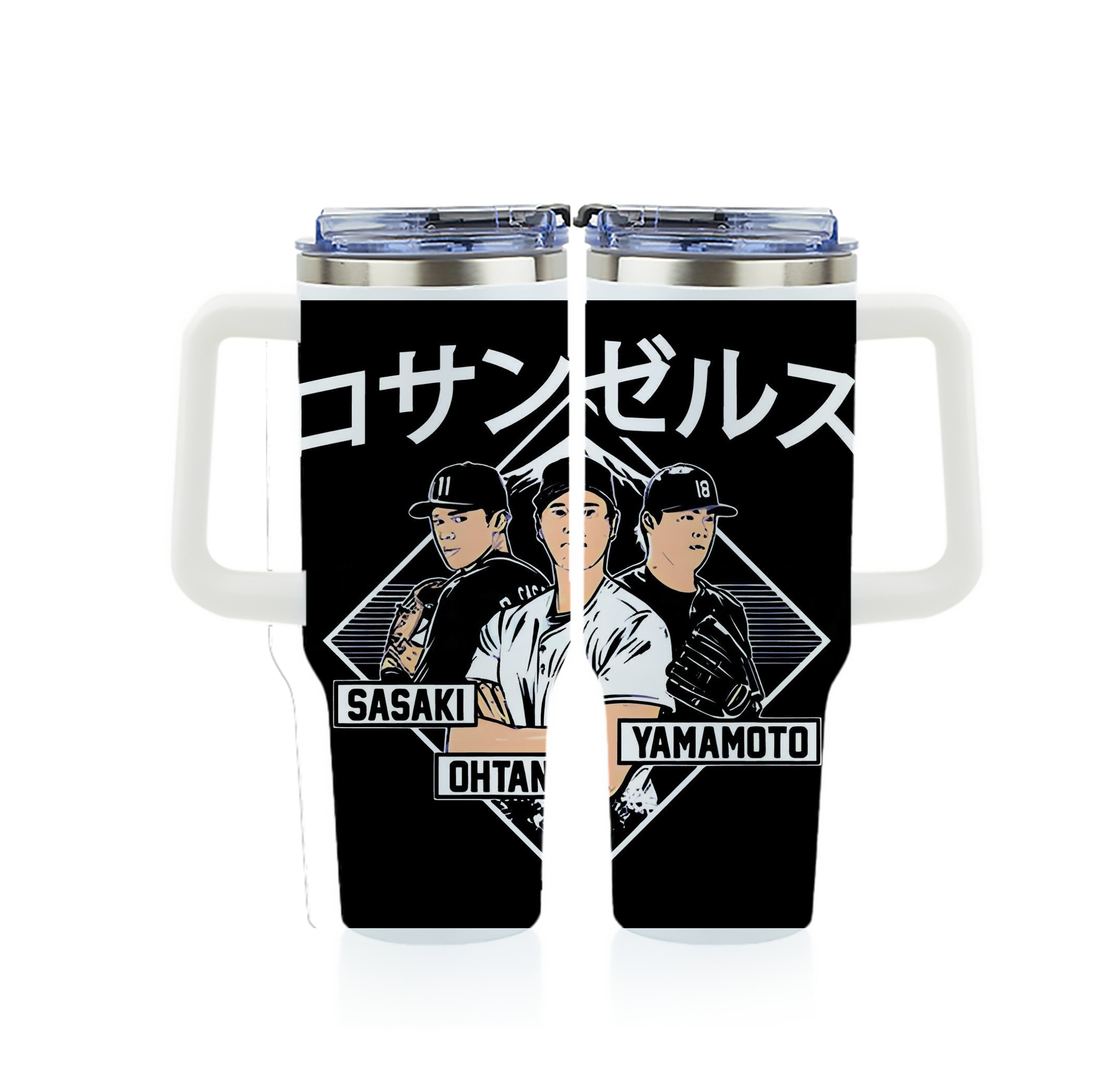  40oz Full Wrap Car Tumbler – Durable Stainless Steel Travel Mug With Vibrant UV Print – Double Wall Insulated, Fits Most Car Cup Holders