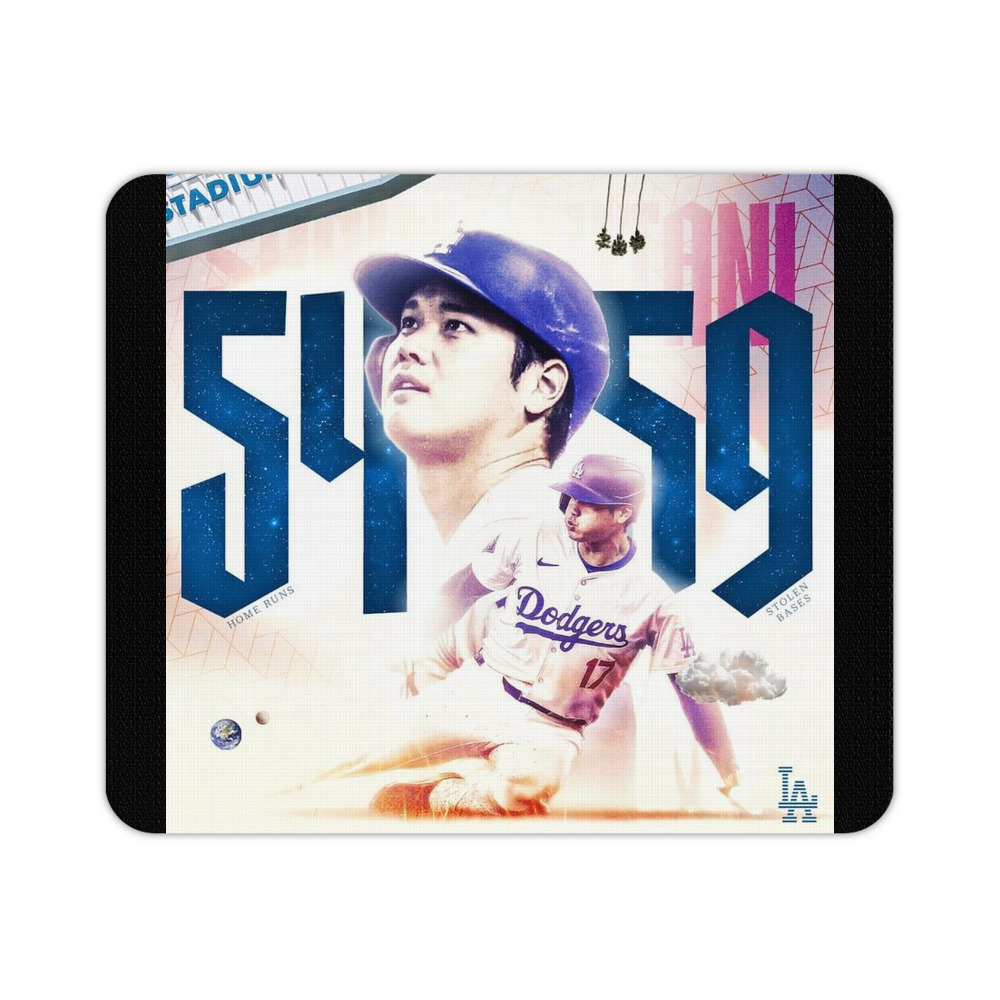  Durable Rubber Mouse Pad With Stitched Edges, Waterproof, Non-Slip Surface, Ultra-Thin Design For Gaming, Office