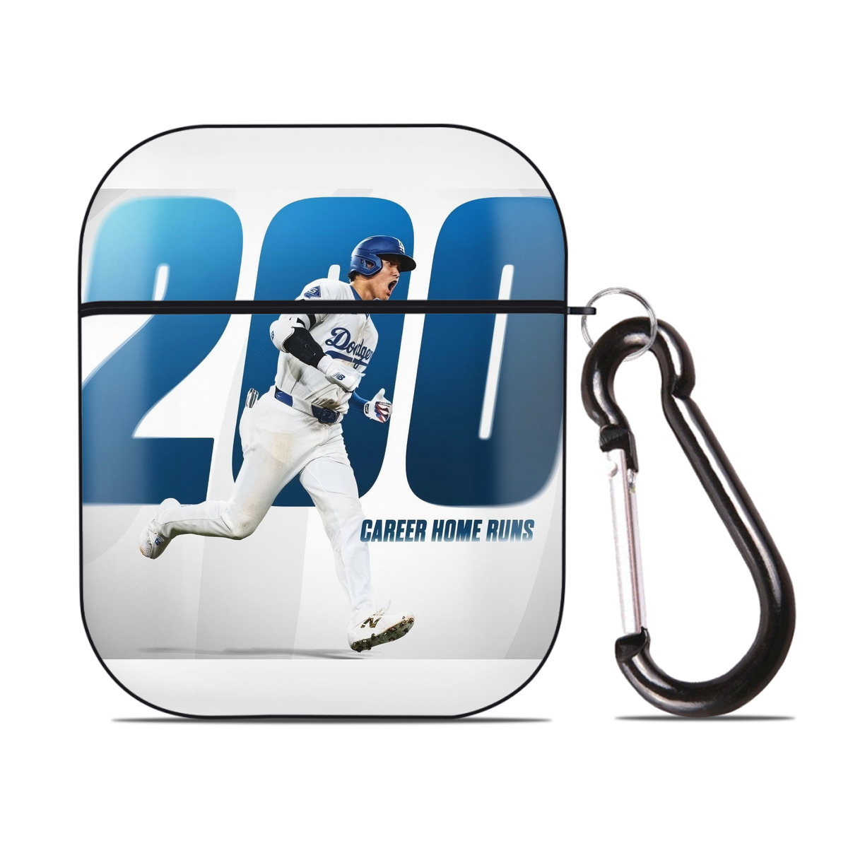  AirPods 2 Case Hard Shell Black, Flexible PC Material, Precise Cutouts, Full Protection, Anti-Fingerprint, Washable, Includes Keychain – Durable & Slim Design