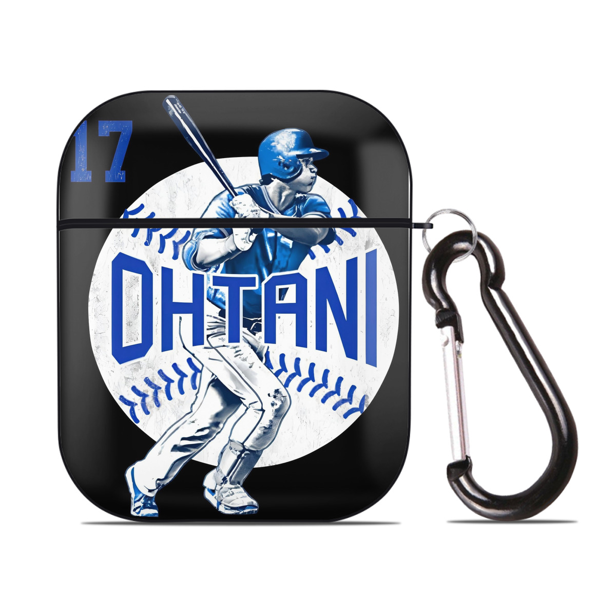  AirPods 2 Case Hard Shell Black, Flexible PC Material, Precise Cutouts, Full Protection, Anti-Fingerprint, Washable, Includes Keychain – Durable & Slim Design