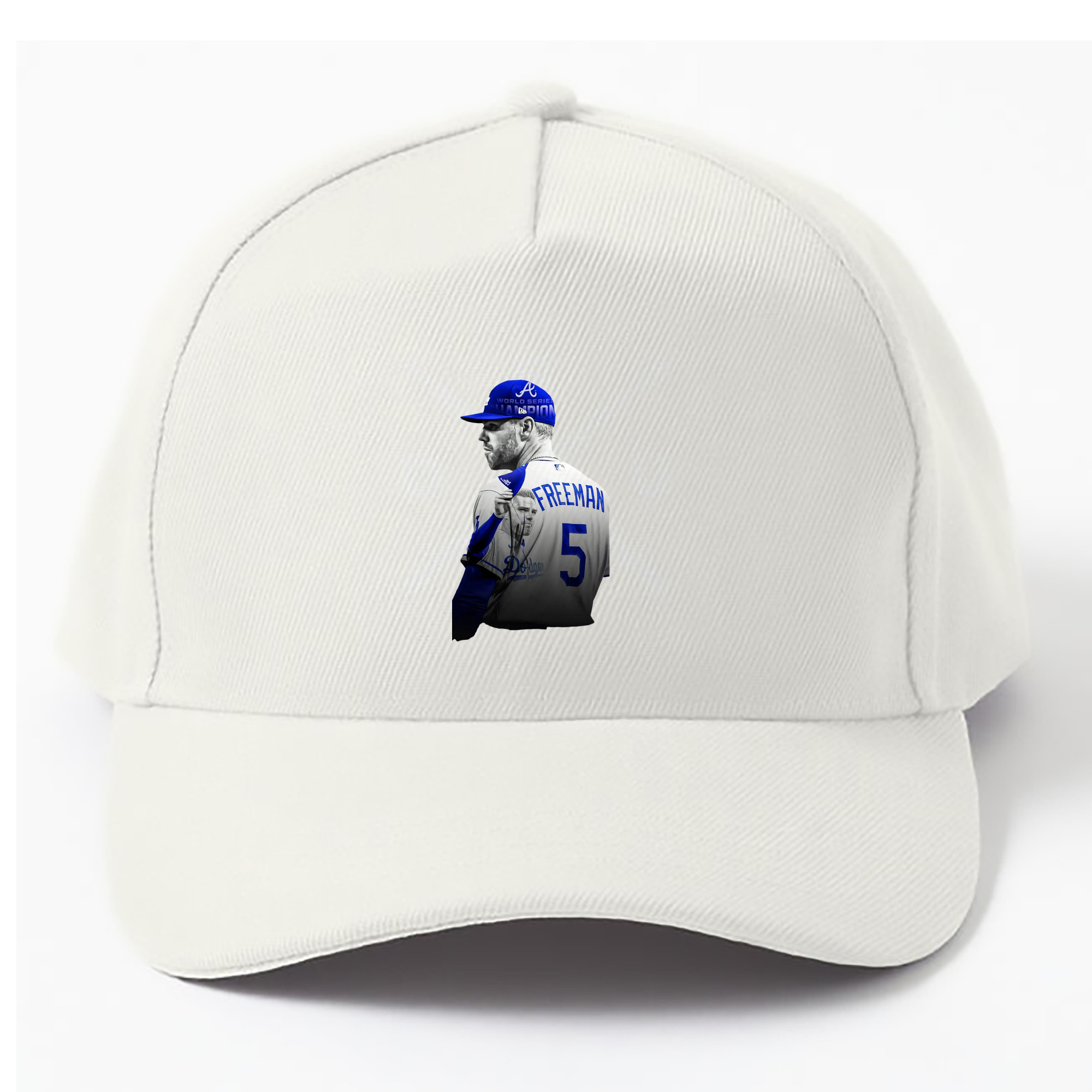  100% Cotton Baseball Cap – Heat Transfer Print – Comfortable, Durable, Perfect For Sports & Everyday Wear