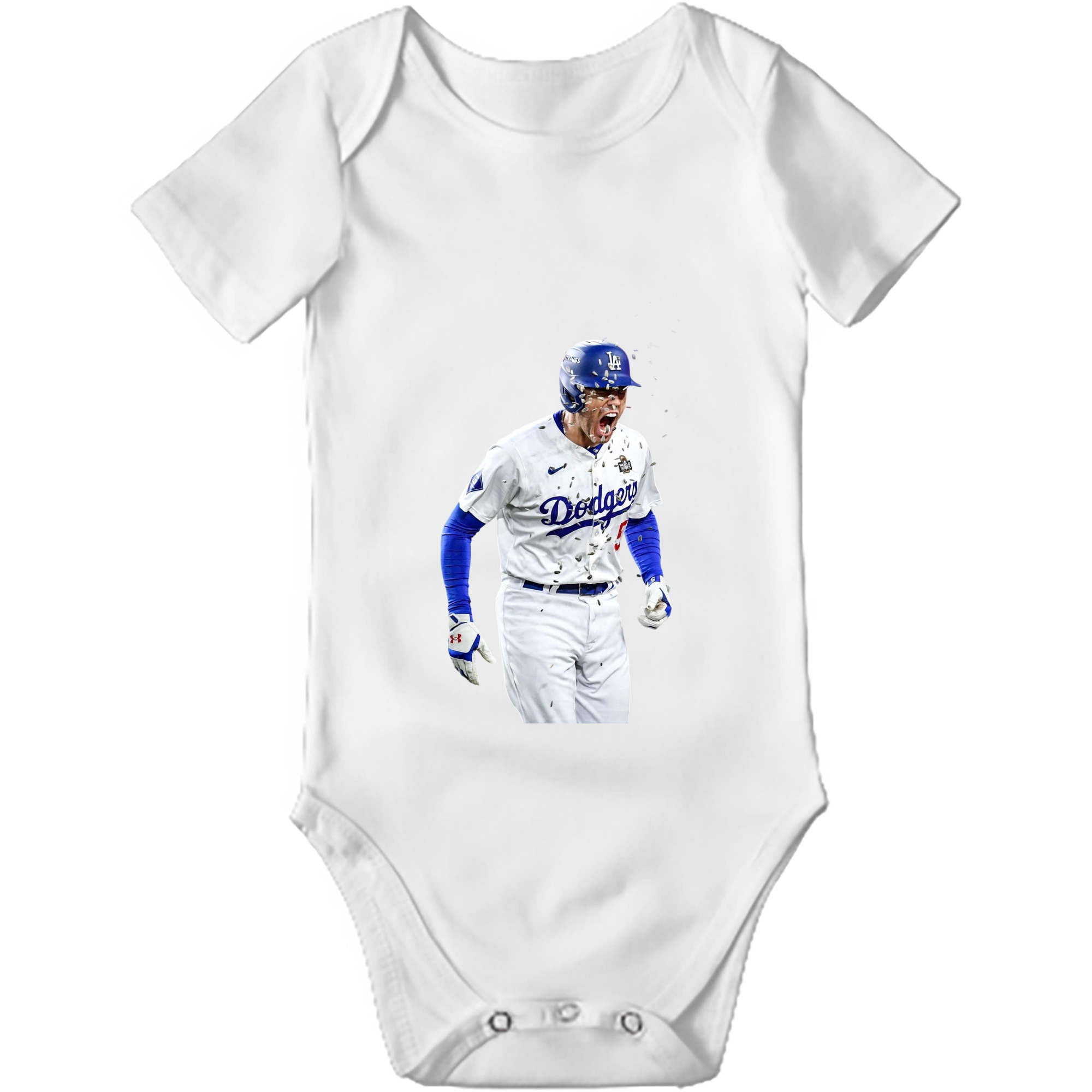  Baby Short Sleeve Romper – 100% Cotton Soft & Breathable Digital Print Onesie With Easy Snap Closure And Envelope Shoulder – Comfortable For Daily Wear & Travel