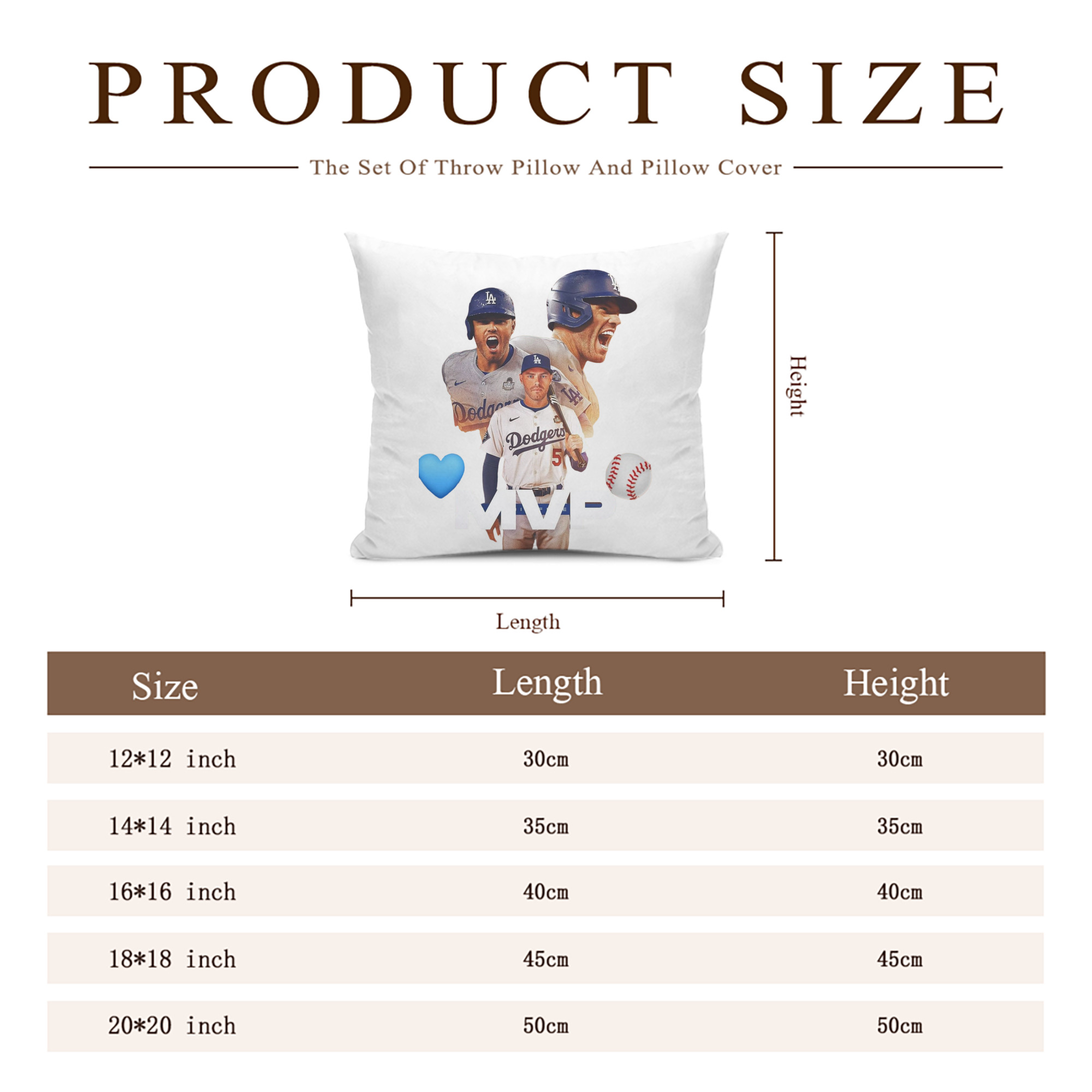  Soft Polyester Pillow Cover With Insert – Double-Sided Design, Invisible Zipper, Durable & Breathable – Easy Care Cushion Set