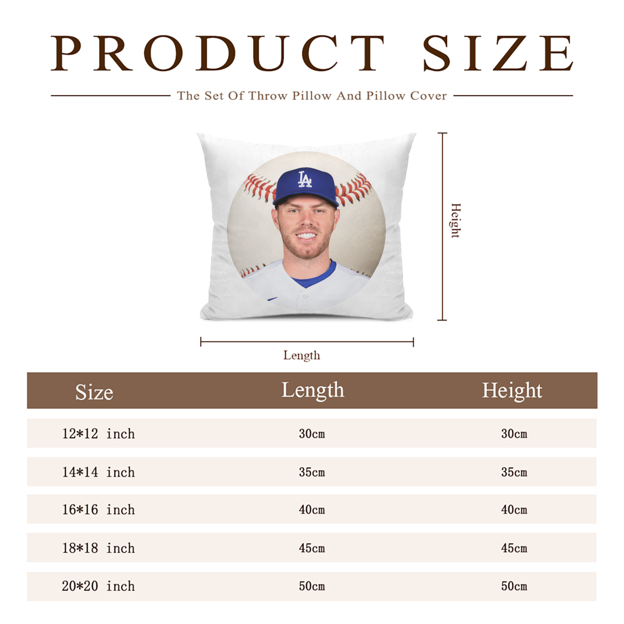  Soft Polyester Pillow Cover With Insert – Double-Sided Design, Invisible Zipper, Durable & Breathable – Easy Care Cushion Set