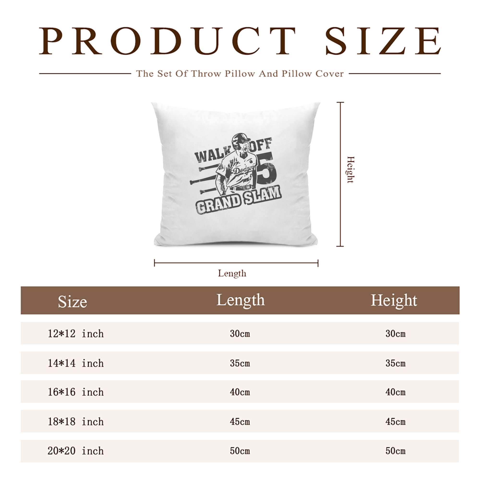  Soft Polyester Pillow Cover With Insert – Double-Sided Design, Invisible Zipper, Durable & Breathable – Easy Care Cushion Set