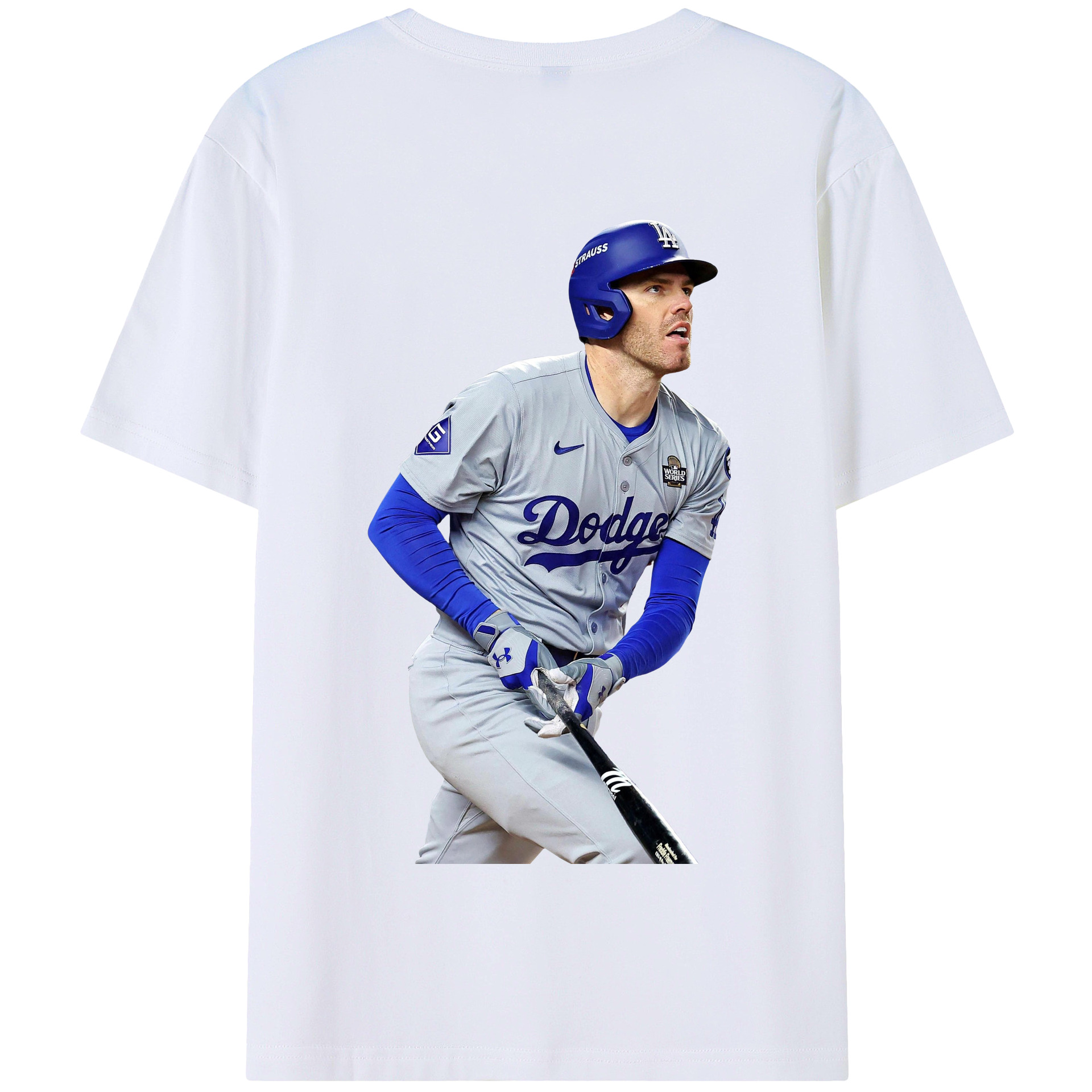  180g Combed Cotton T-Shirt With Back Heat Transfer Print – Soft, Lightweight, Fitted Design – Stylish Casual Wear For Sports & Everyday Use