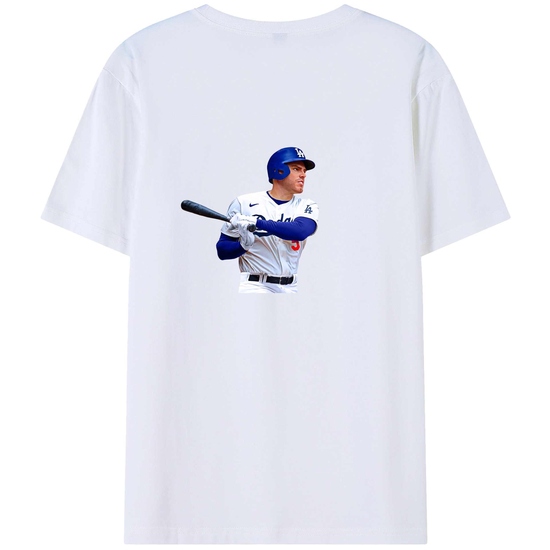  180g Combed Cotton T-Shirt With Back Heat Transfer Print – Soft, Lightweight, Fitted Design – Stylish Casual Wear For Sports & Everyday Use