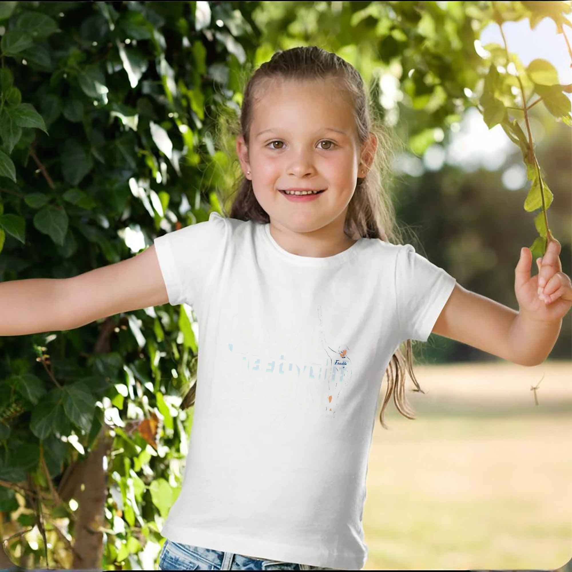  Combed Cotton Kids T-Shirt 180g With Front Heat Transfer Print – Soft, Lightweight, Side-Seamed Design – Stylish And Comfortable Casual Wear For Everyday Activities