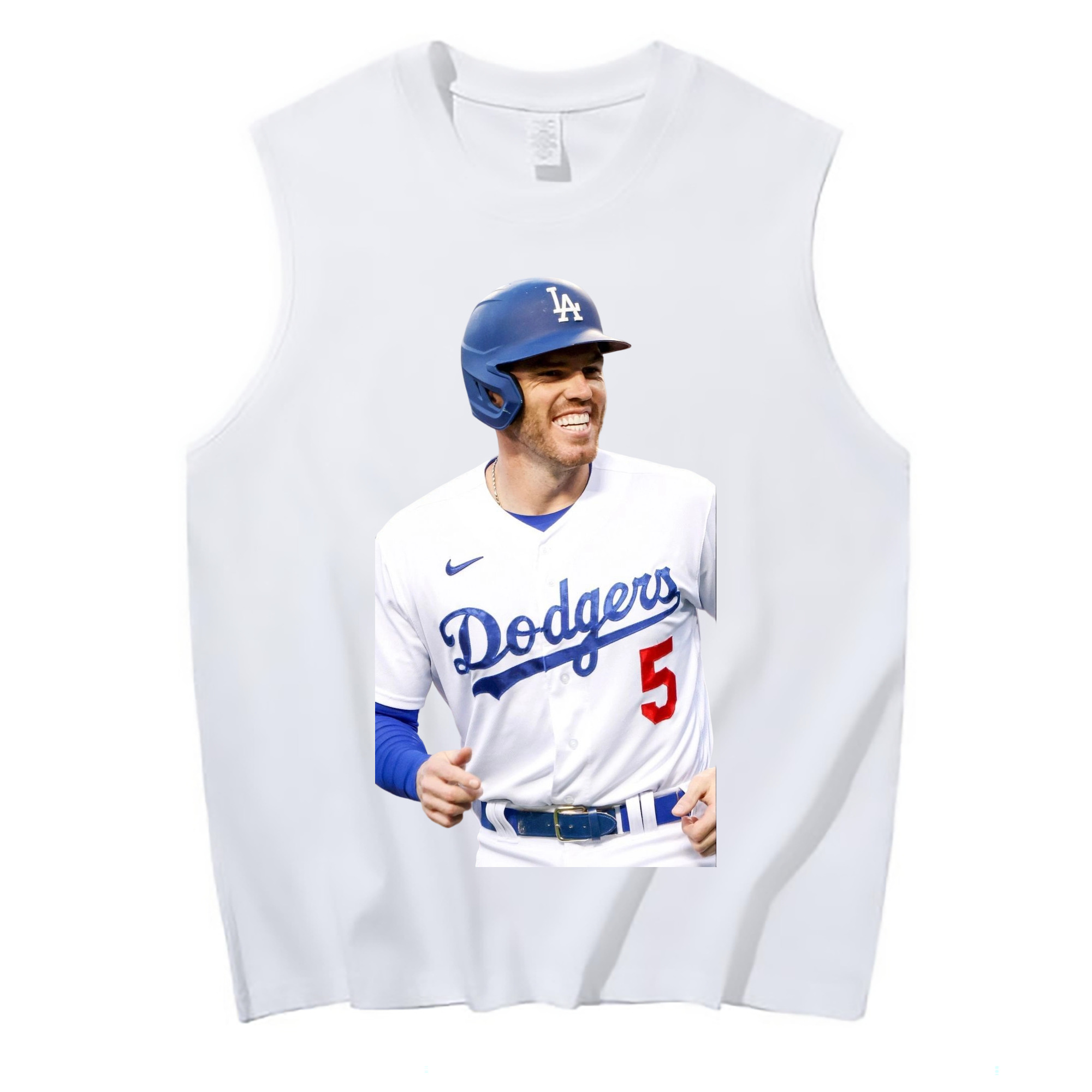  210g Combed Cotton Tank Top With Front Heat Transfer Print – Soft, Lightweight, Fitted Design – Stylish & Comfortable Casual Wear For Sports & Everyday Use