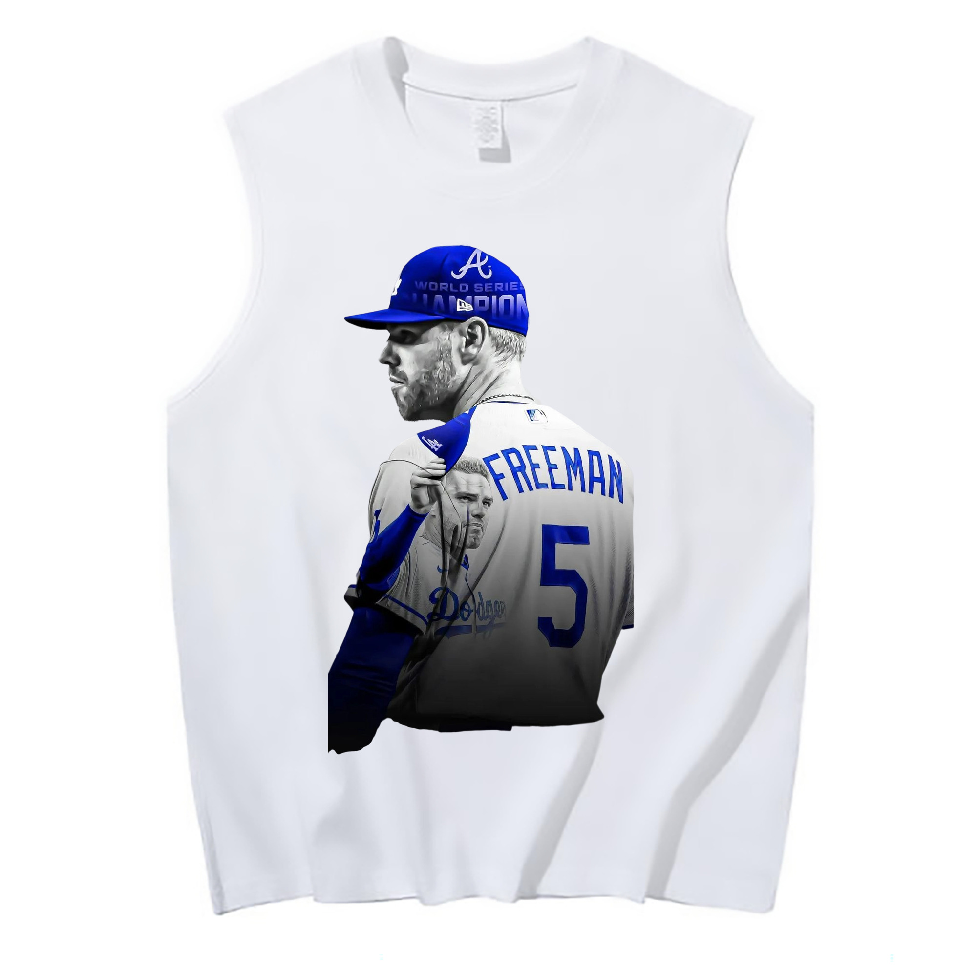  210g Combed Cotton Tank Top With Front Heat Transfer Print – Soft, Lightweight, Fitted Design – Stylish & Comfortable Casual Wear For Sports & Everyday Use