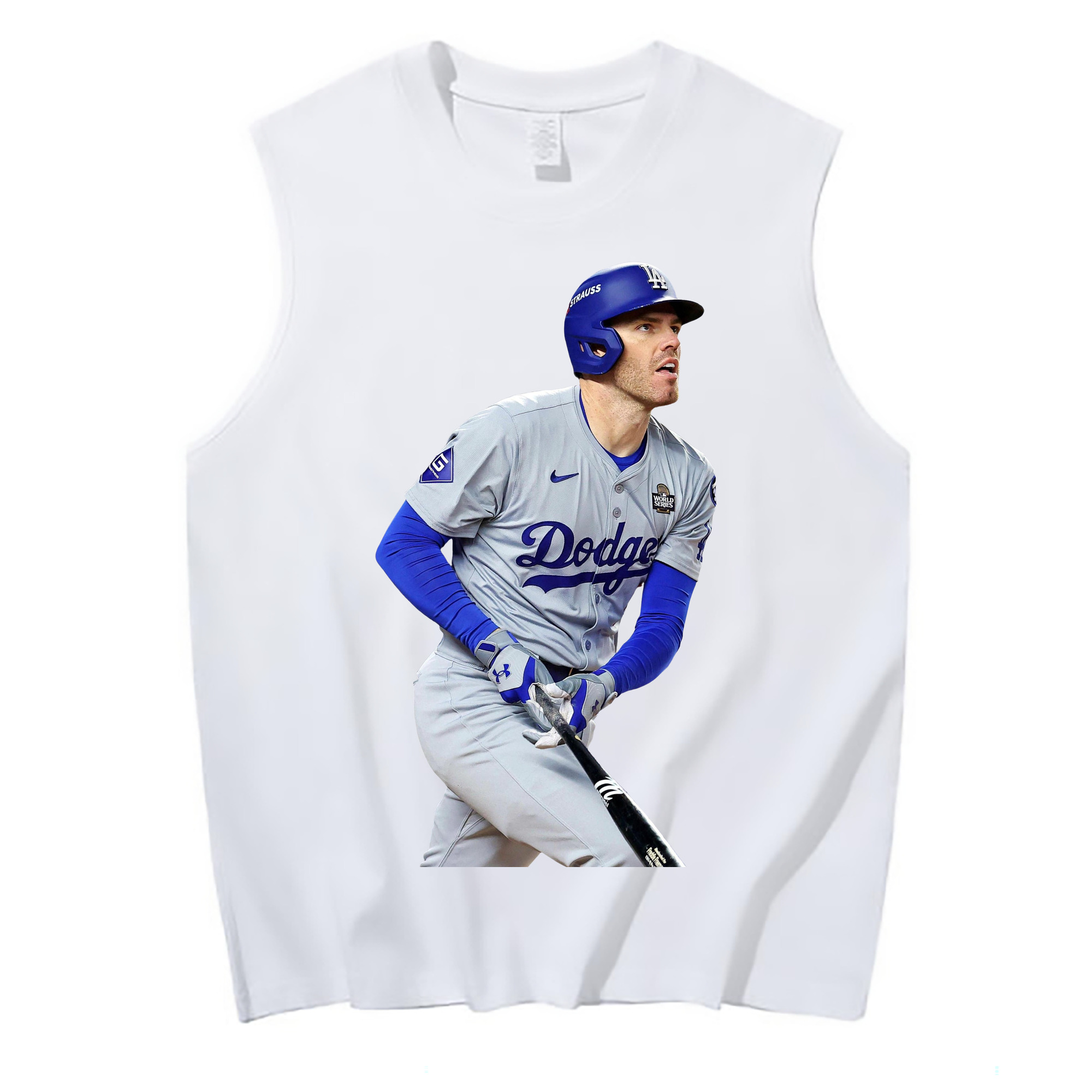  210g Combed Cotton Tank Top With Front Heat Transfer Print – Soft, Lightweight, Fitted Design – Stylish & Comfortable Casual Wear For Sports & Everyday Use