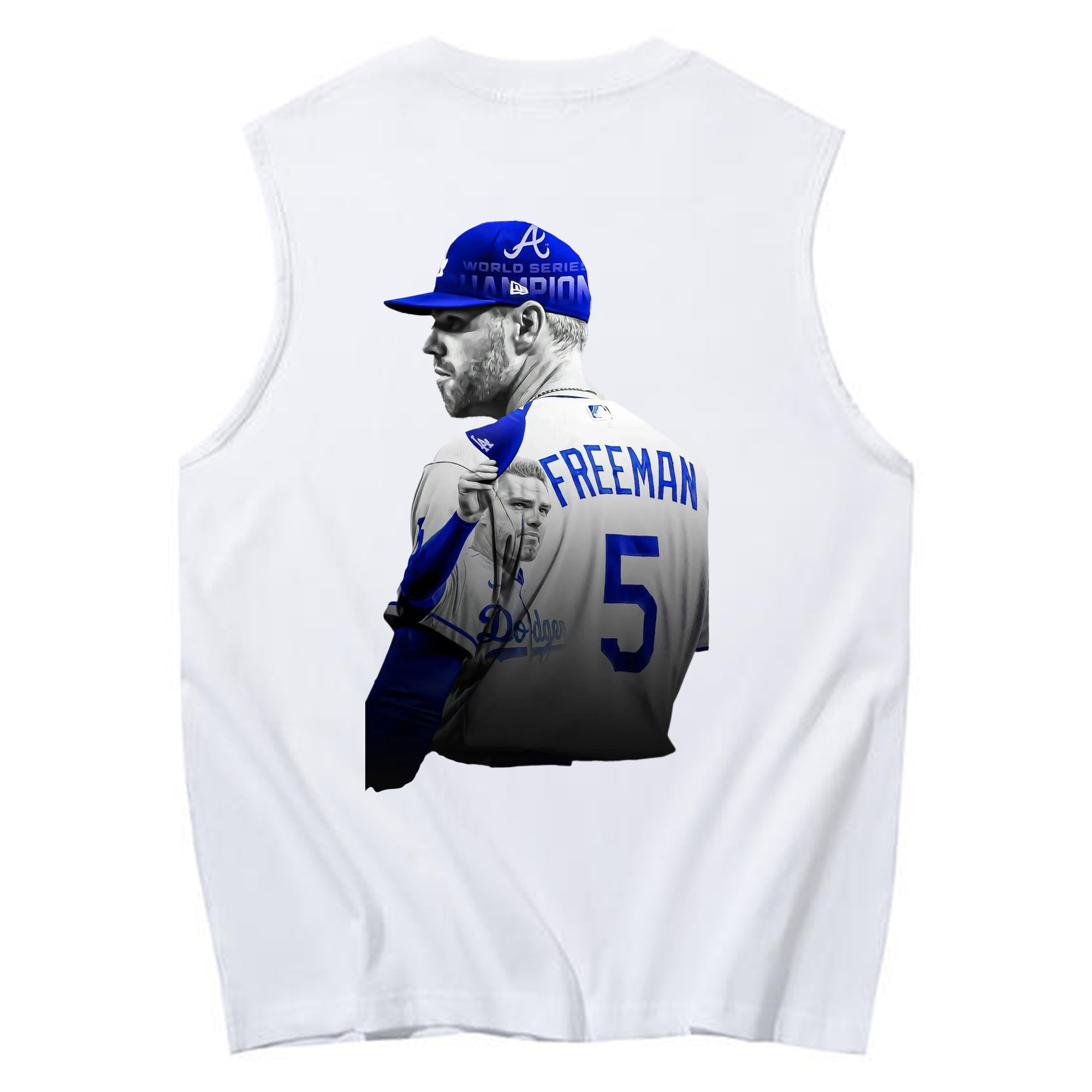  230g Pure Cotton Tank Top With Back Heat Transfer Print – Soft, Lightweight, Fitted Design – Stylish & Comfortable Casual Wear For Sports & Everyday Use