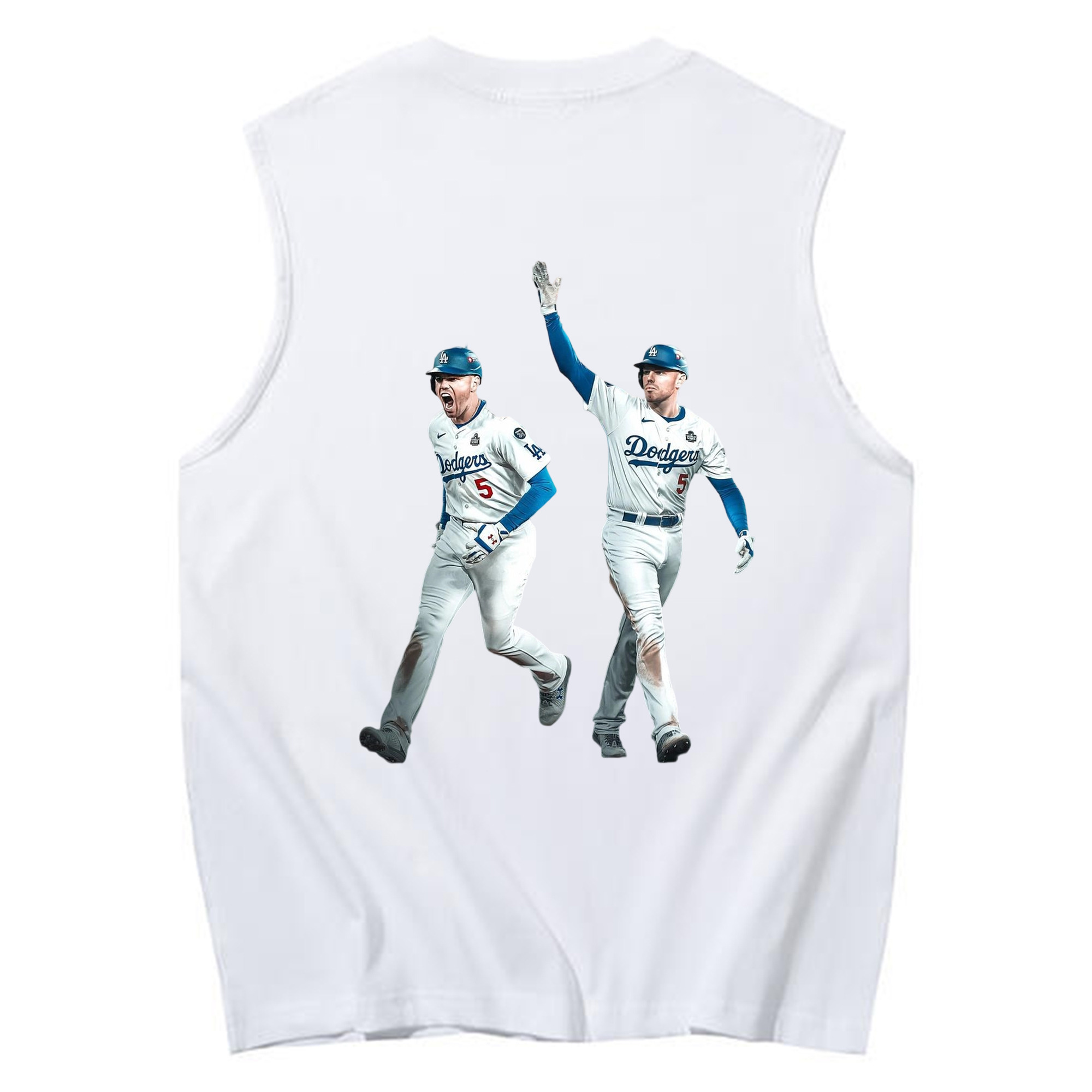  230g Pure Cotton Tank Top With Back Heat Transfer Print – Soft, Lightweight, Fitted Design – Stylish & Comfortable Casual Wear For Sports & Everyday Use