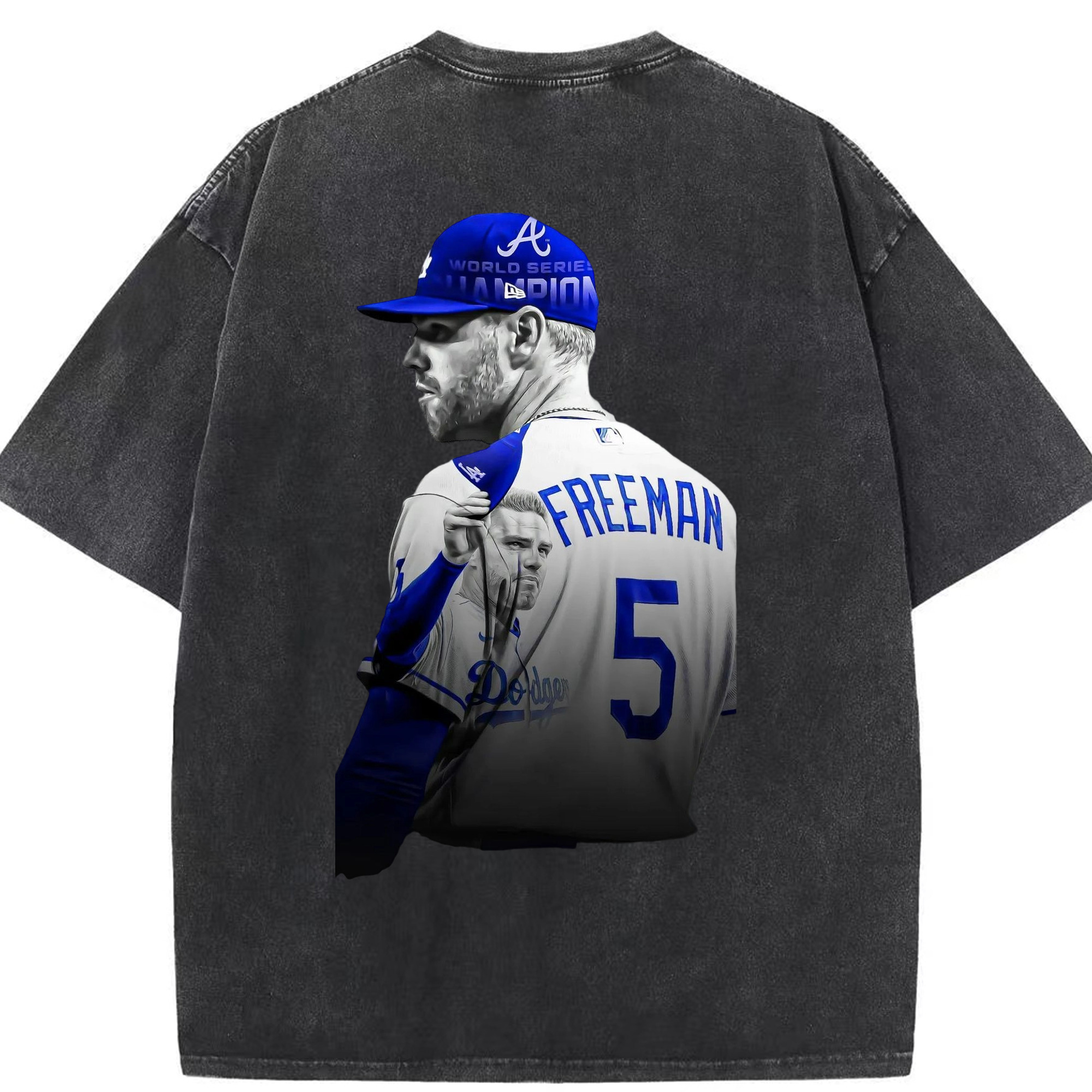  Washed Vintage 230g Cotton Oversized T-Shirt With Back Heat Transfer Print – Soft, Lightweight & Stylish – Comfortable Casual Wear For Sports & Everyday Use