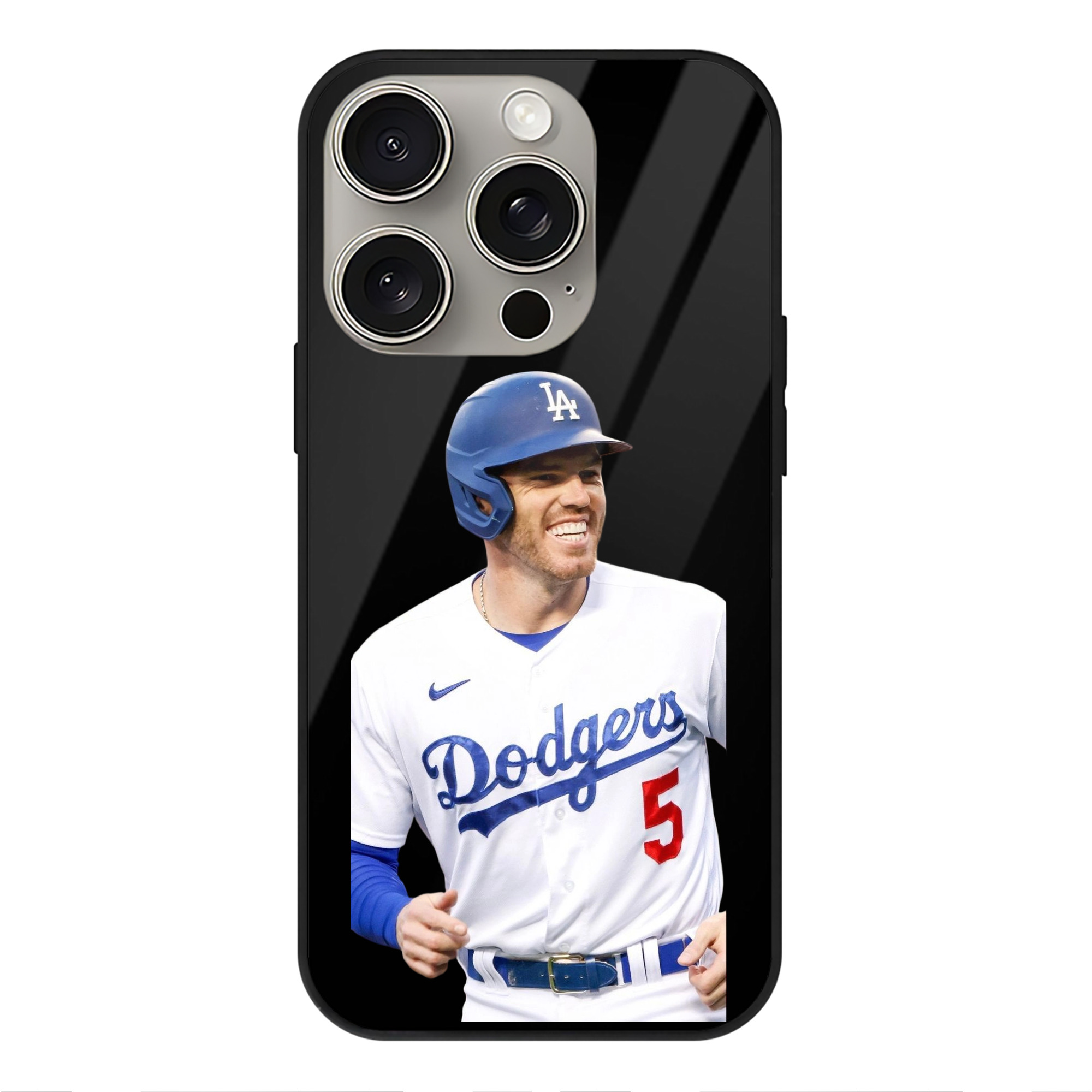  IPhone 15 Pro Mirror Phone Case – UV Printed Glass + TPU – Scratch-Resistant, Wireless Charging Compatible, Precise Fit & Stylish Design