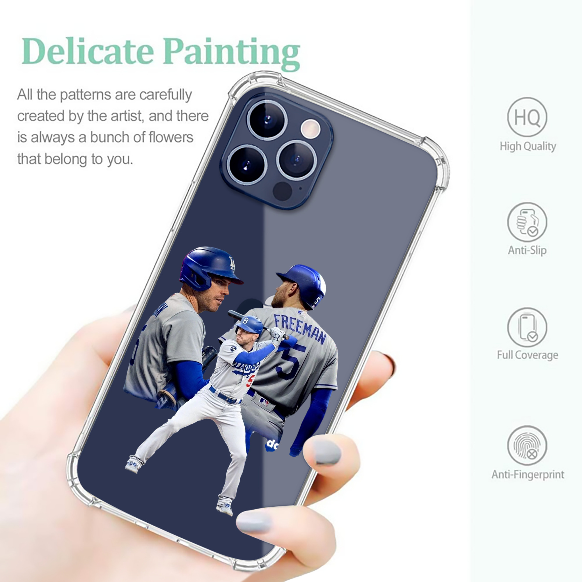  Clear IPhone 12 Case – Soft TPU With UV Print – Enhanced Drop Protection, Precise Fit, Anti-Fingerprint, Customizable Design, Scratch-Resistant, Yellow-Resistant