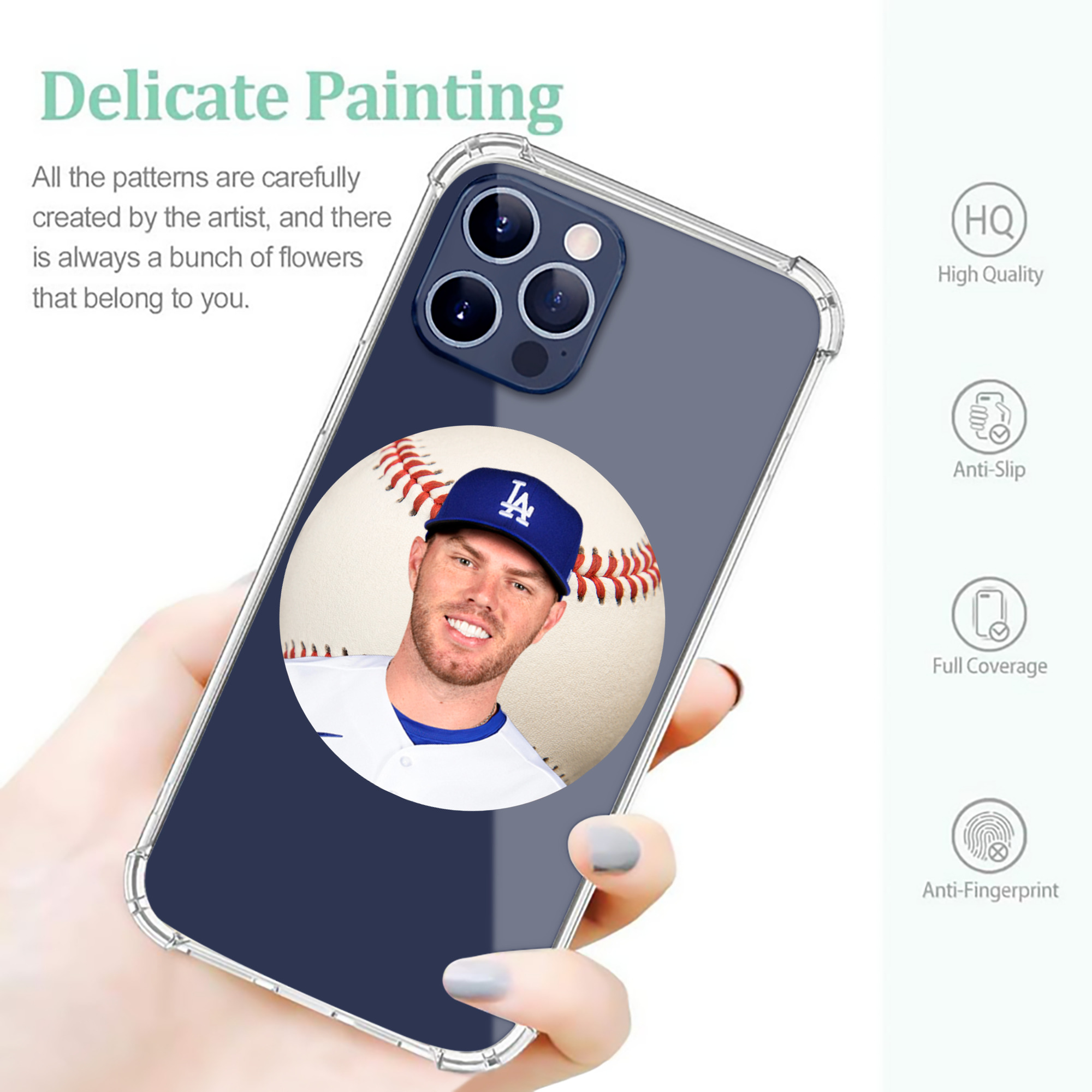  Clear IPhone 12 Case – Soft TPU With UV Print – Enhanced Drop Protection, Precise Fit, Anti-Fingerprint, Customizable Design, Scratch-Resistant, Yellow-Resistant