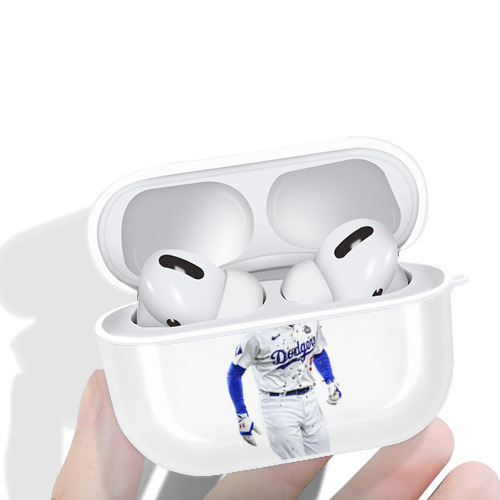  AirPods Pro Hard Case White With Keychain, Durable Flexible PC, Precise Cutouts, Anti-Fingerprint, Yellowing & Scratch Resistant, Full Protection, Washable