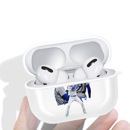  AirPods Pro Hard Case White With Keychain, Durable Flexible PC, Precise Cutouts, Anti-Fingerprint, Yellowing & Scratch Resistant, Full Protection, Washable