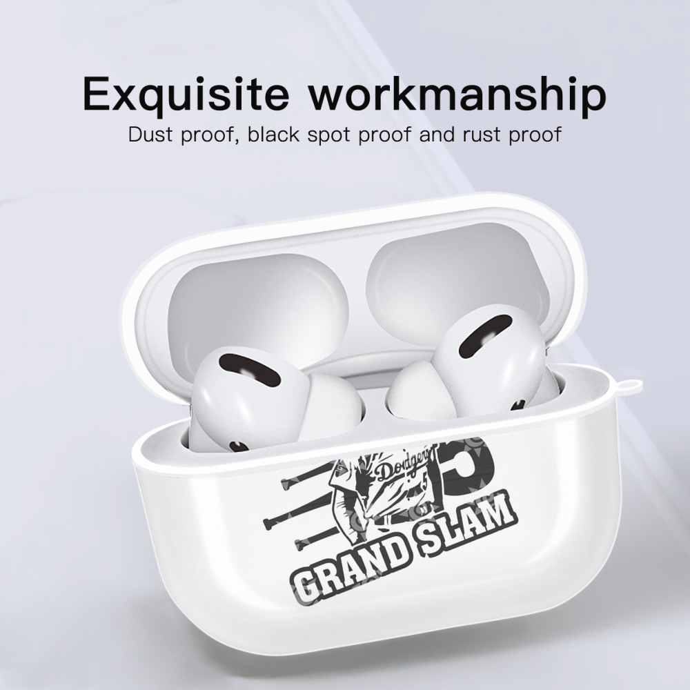  AirPods Pro Hard Case White With Keychain, Durable Flexible PC, Precise Cutouts, Anti-Fingerprint, Yellowing & Scratch Resistant, Full Protection, Washable