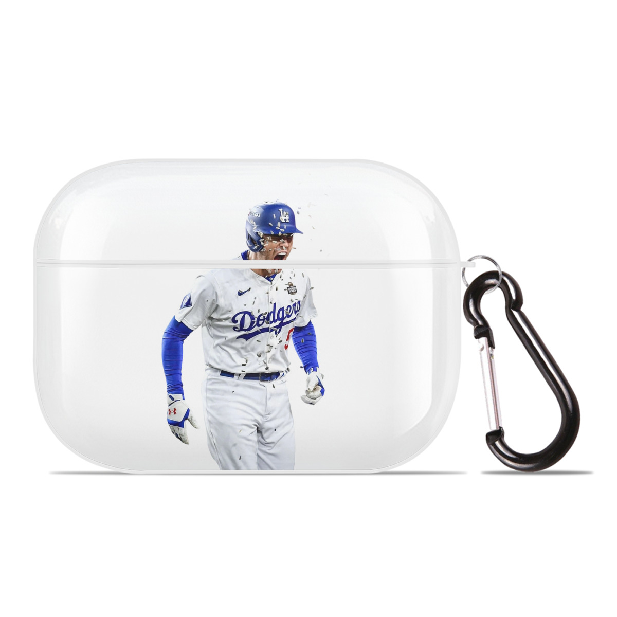  AirPods Pro Hard Case White With Keychain, Durable Flexible PC, Precise Cutouts, Anti-Fingerprint, Yellowing & Scratch Resistant, Full Protection, Washable