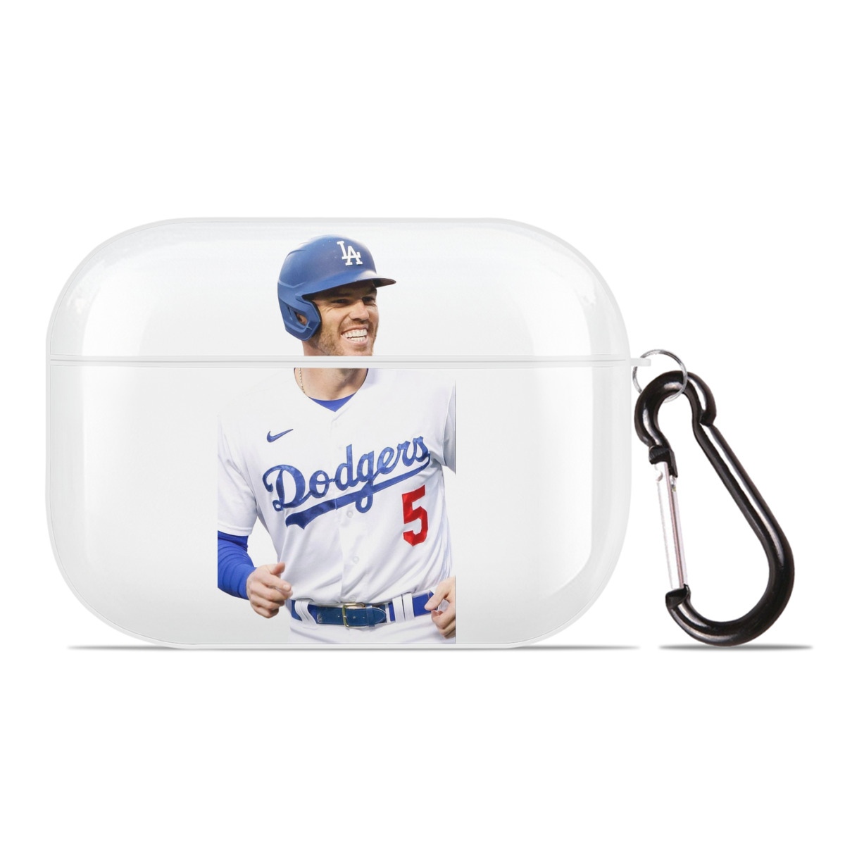  AirPods Pro Hard Case White With Keychain, Durable Flexible PC, Precise Cutouts, Anti-Fingerprint, Yellowing & Scratch Resistant, Full Protection, Washable