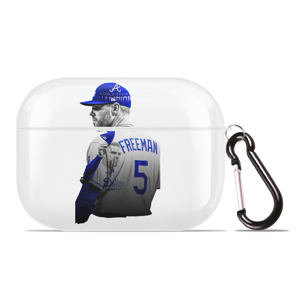  AirPods Pro Hard Case White With Keychain, Durable Flexible PC, Precise Cutouts, Anti-Fingerprint, Yellowing & Scratch Resistant, Full Protection, Washable