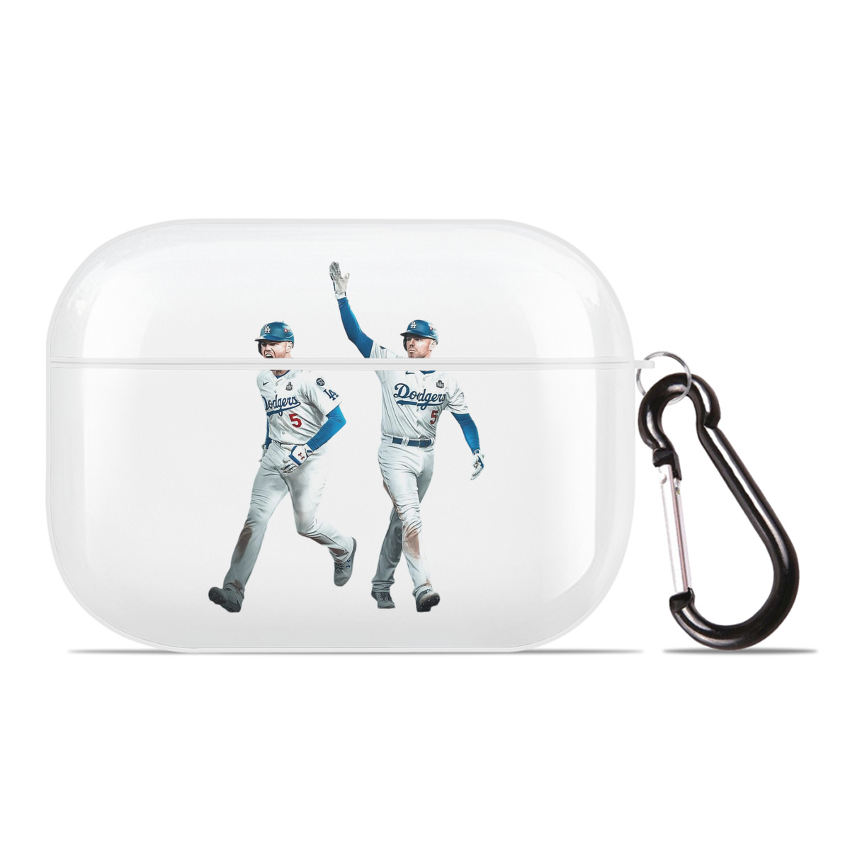  AirPods Pro Hard Case White With Keychain, Durable Flexible PC, Precise Cutouts, Anti-Fingerprint, Yellowing & Scratch Resistant, Full Protection, Washable