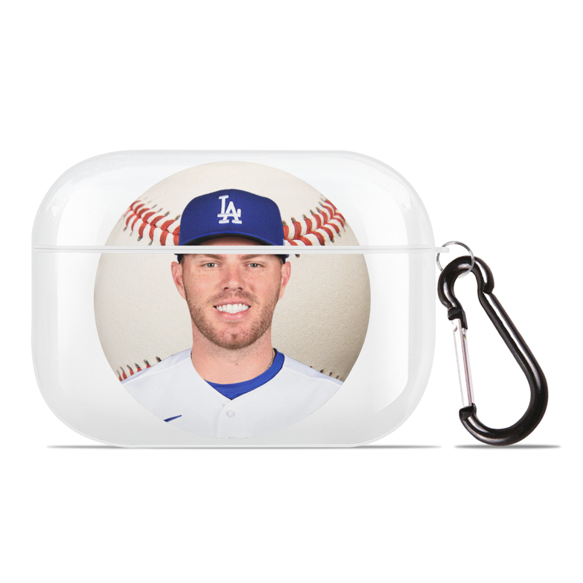  AirPods Pro Hard Case White With Keychain, Durable Flexible PC, Precise Cutouts, Anti-Fingerprint, Yellowing & Scratch Resistant, Full Protection, Washable