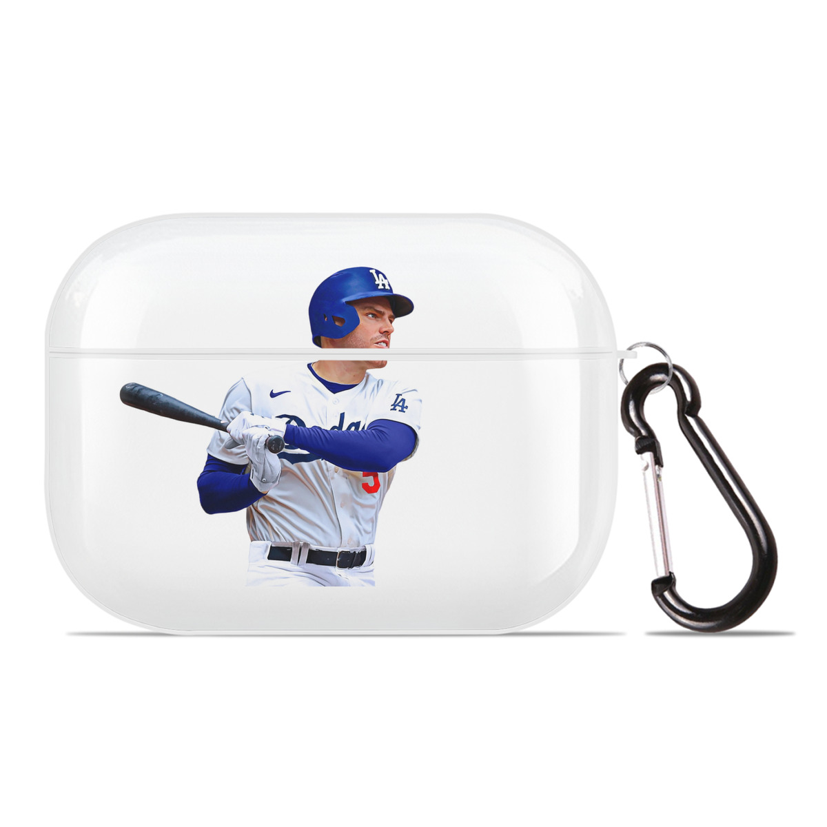  AirPods Pro Hard Case White With Keychain, Durable Flexible PC, Precise Cutouts, Anti-Fingerprint, Yellowing & Scratch Resistant, Full Protection, Washable